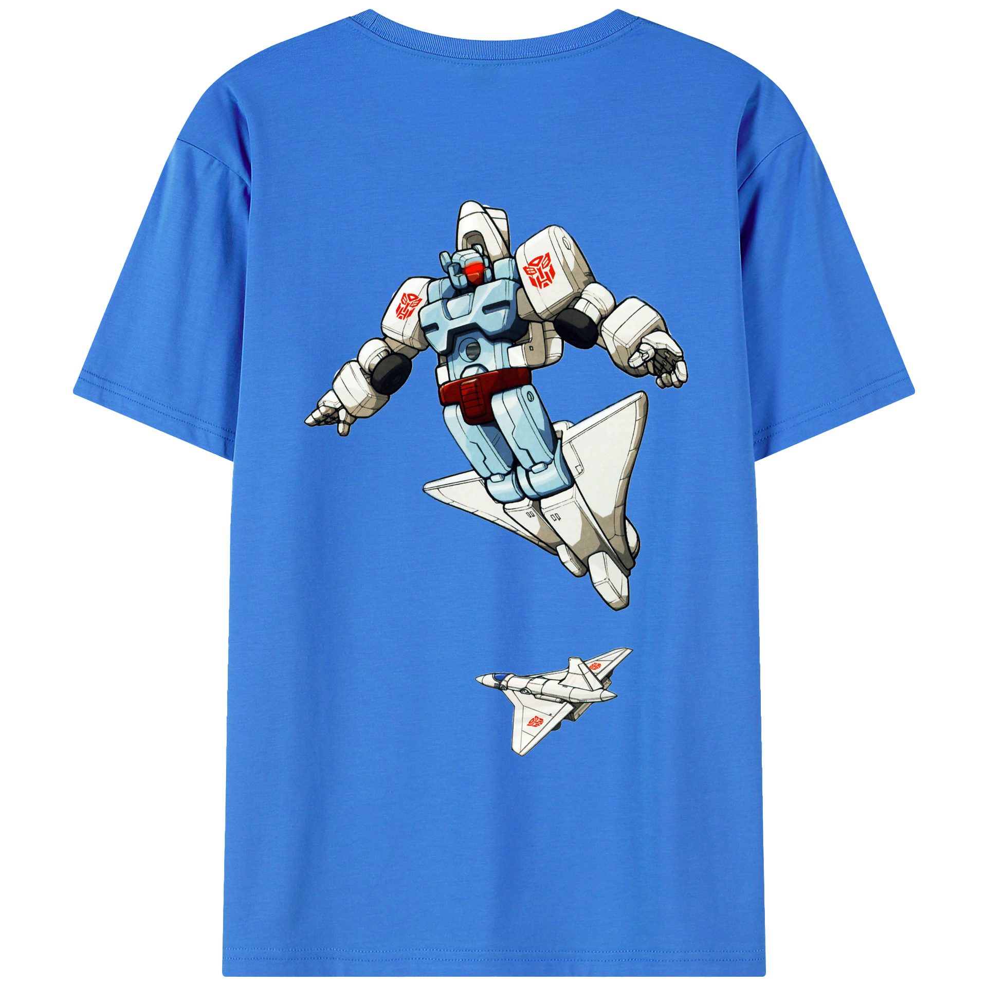 （画像用）  綿100％ メンズ半袖Tシャツ（バックプリント） 通気性