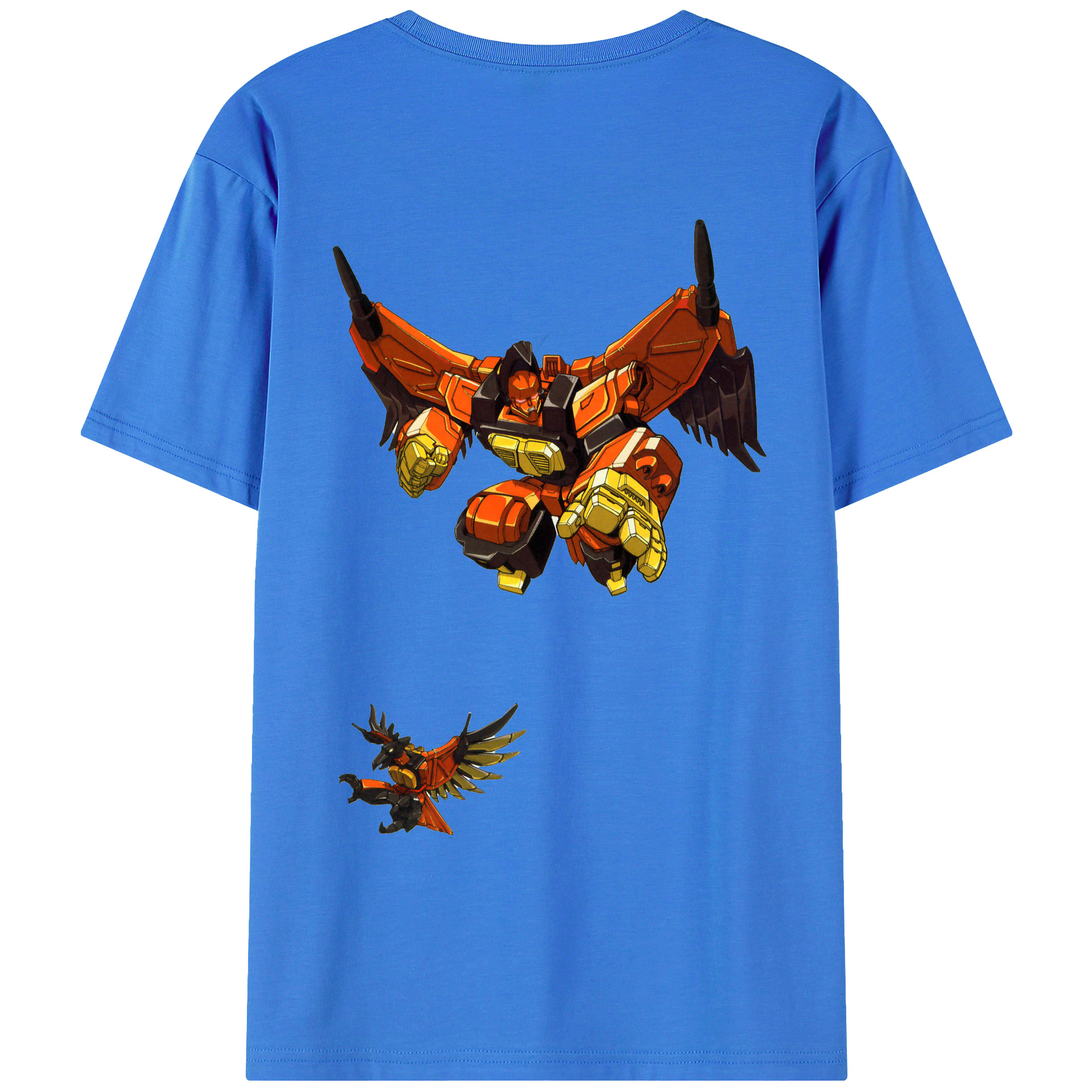 （画像用）  綿100％ メンズ半袖Tシャツ（バックプリント） 通気性