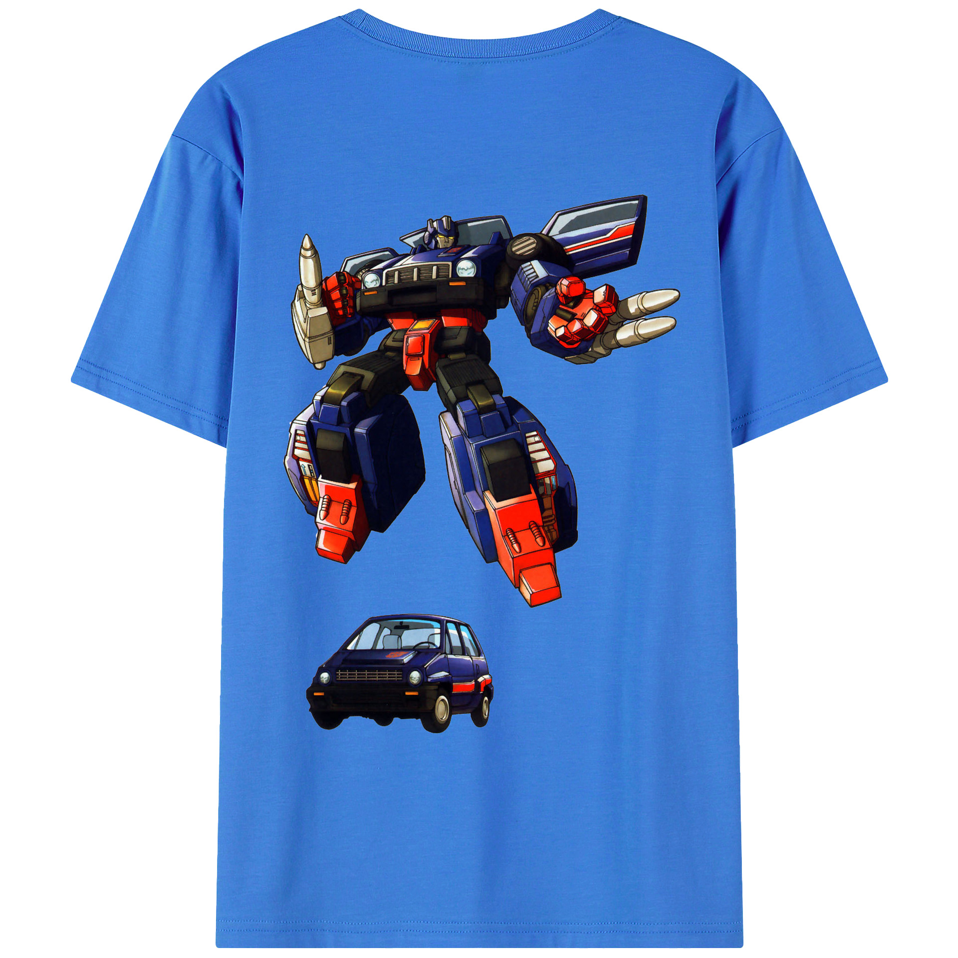 （画像用）  綿100％ メンズ半袖Tシャツ（バックプリント） 通気性