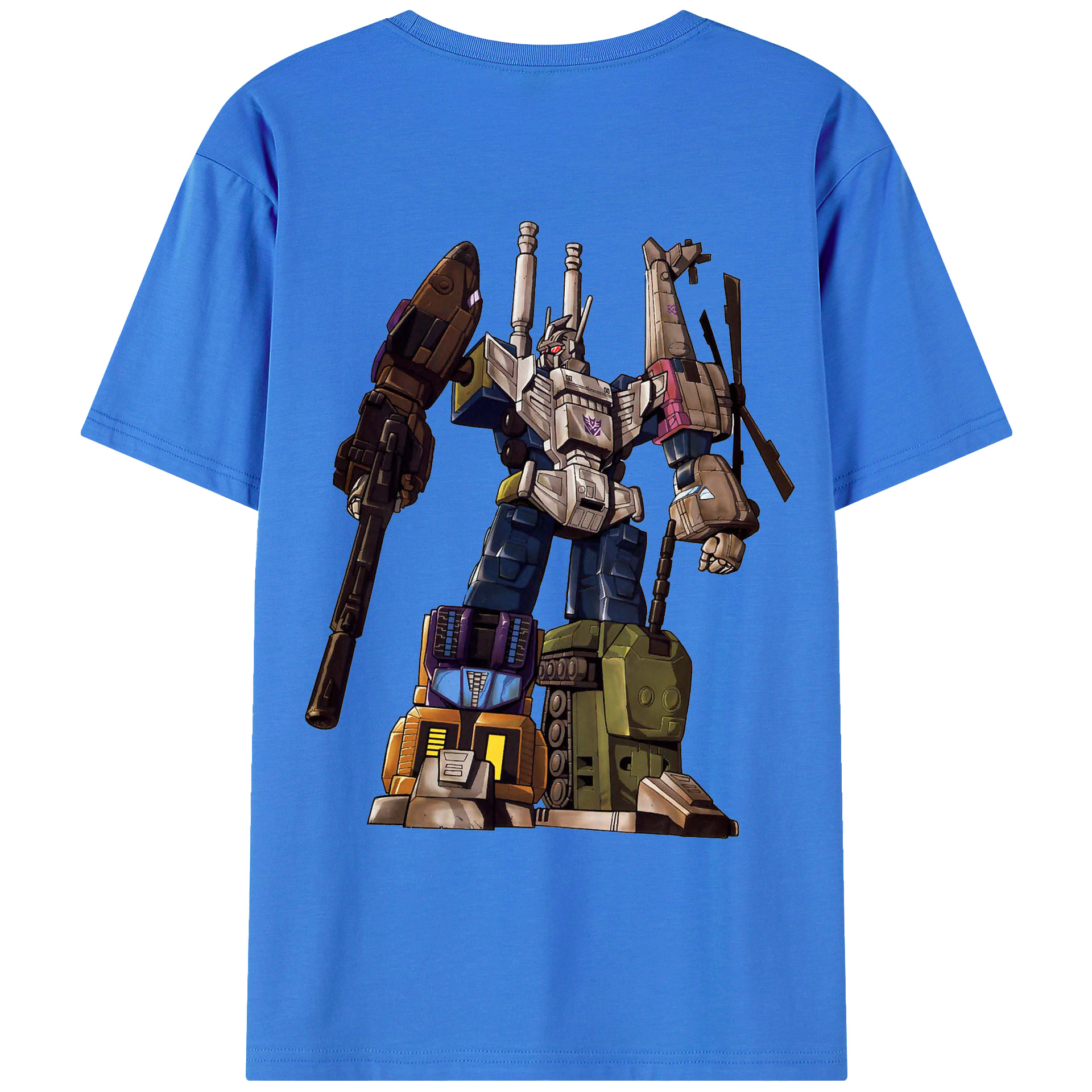 （画像用）  綿100％ メンズ半袖Tシャツ（バックプリント） 通気性