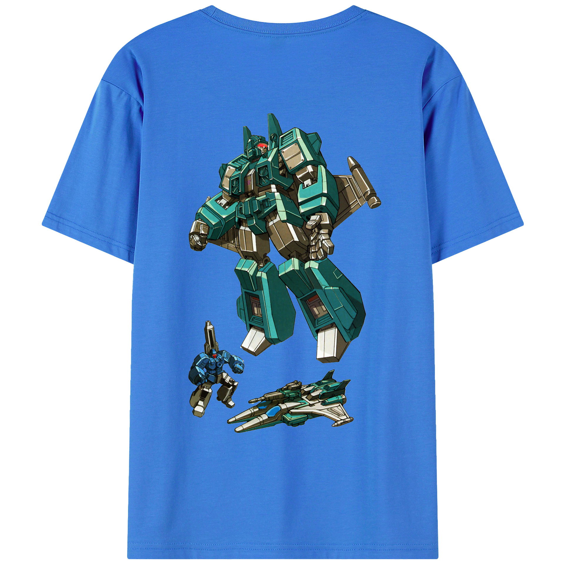 （画像用）  綿100％ メンズ半袖Tシャツ（バックプリント） 通気性