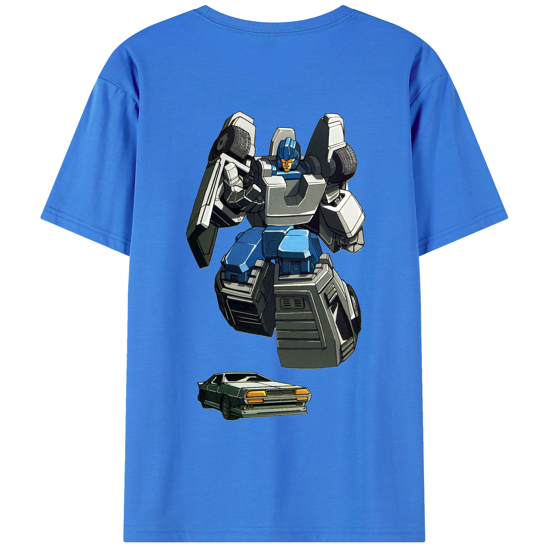 （画像用）  綿100％ メンズ半袖Tシャツ（バックプリント） 通気性
