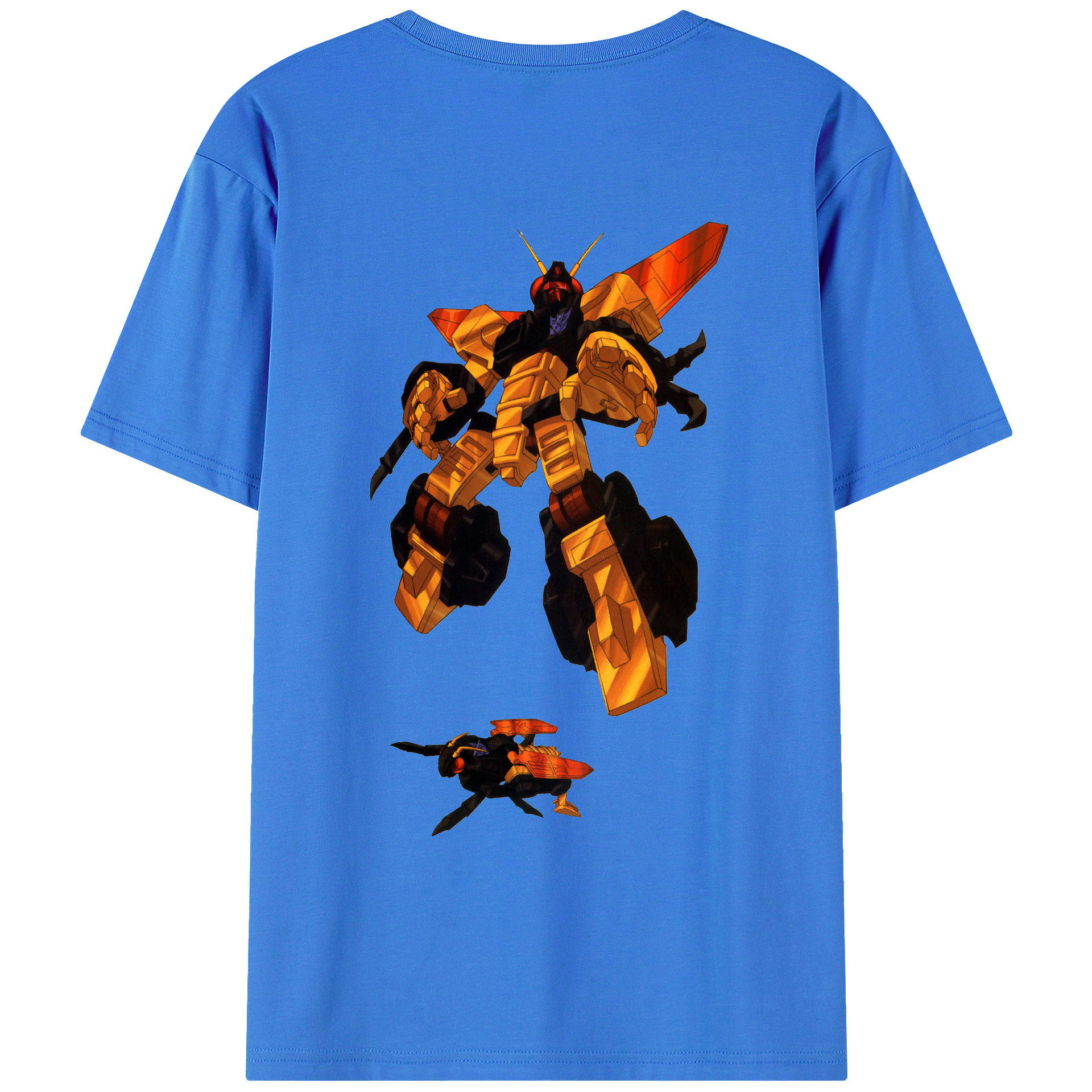 （画像用）  綿100％ メンズ半袖Tシャツ（バックプリント） 通気性