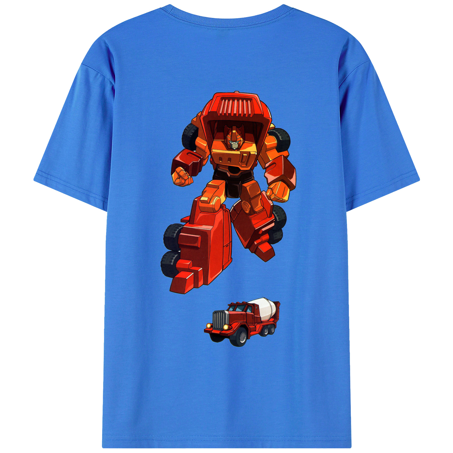（画像用）  綿100％ メンズ半袖Tシャツ（バックプリント） 通気性