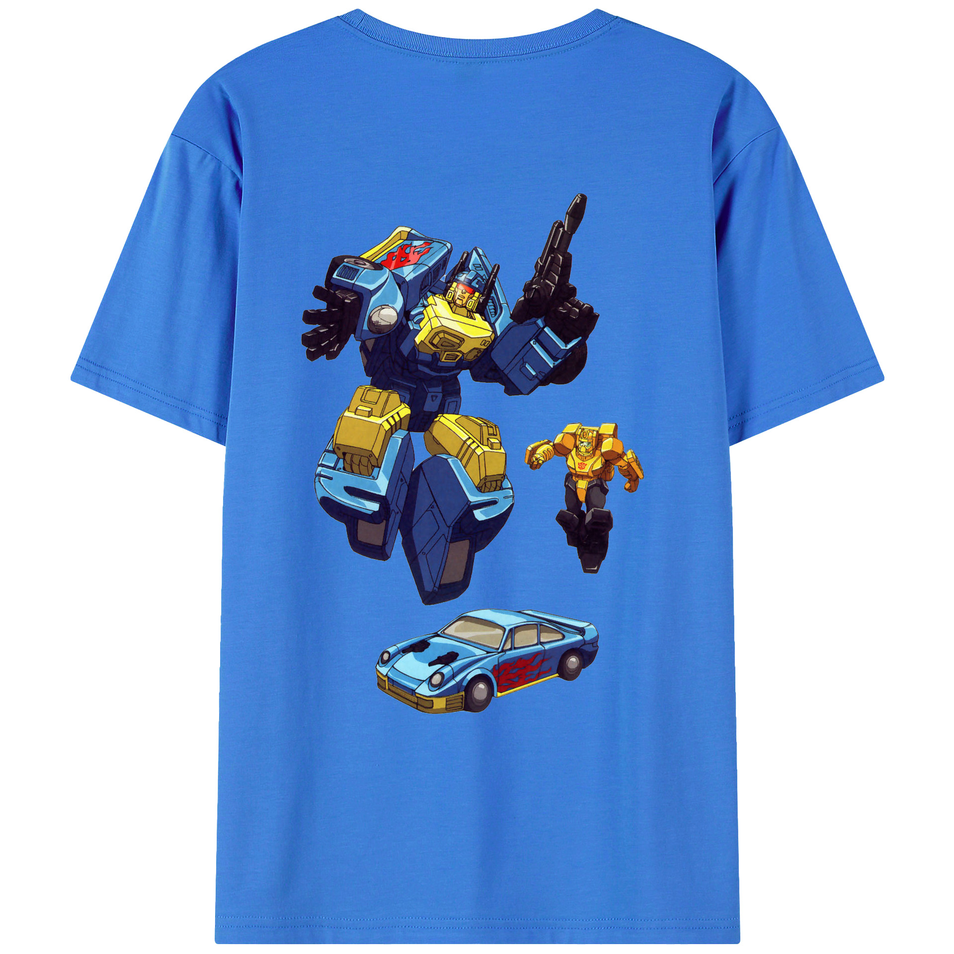 （画像用）  綿100％ メンズ半袖Tシャツ（バックプリント） 通気性