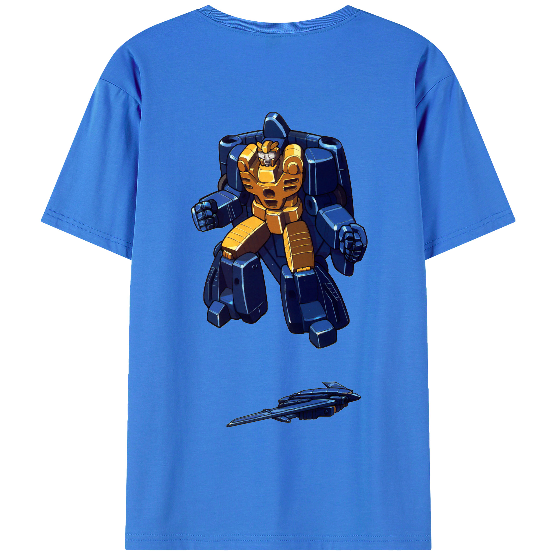 （画像用）  綿100％ メンズ半袖Tシャツ（バックプリント） 通気性