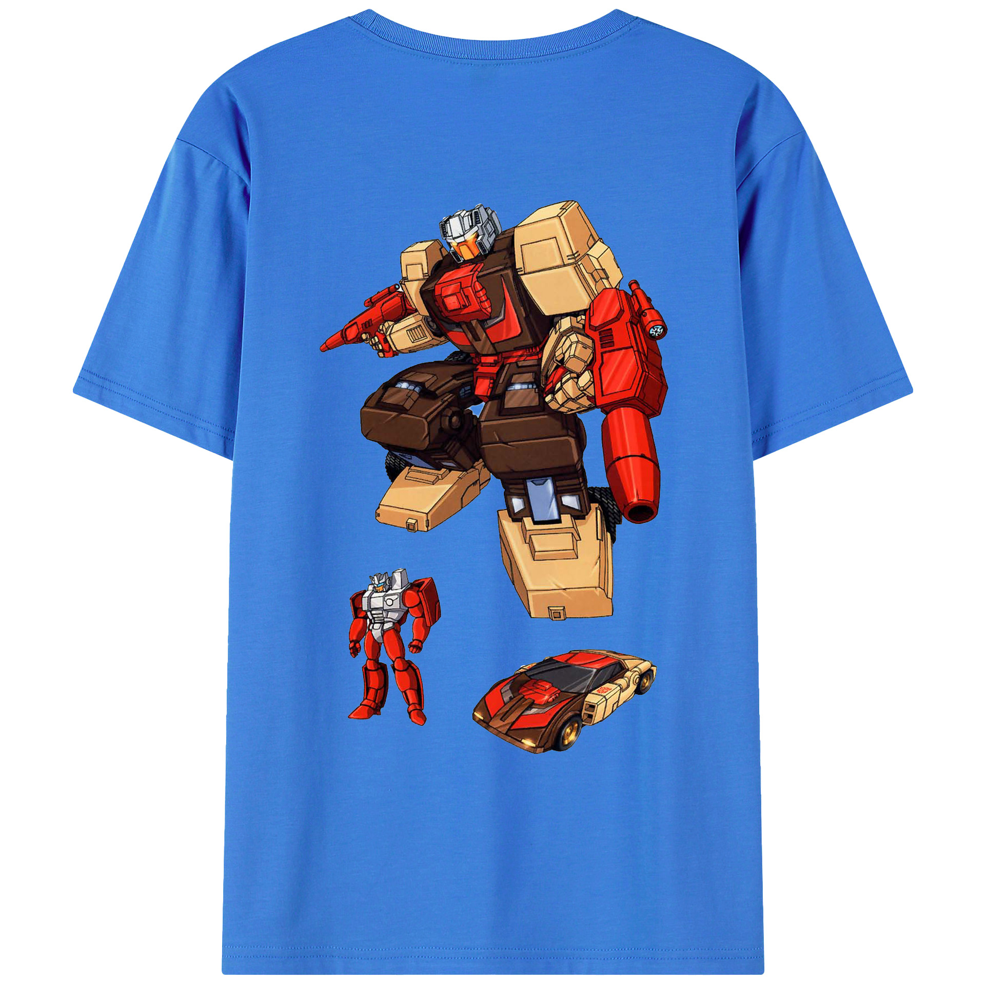 （画像用）  綿100％ メンズ半袖Tシャツ（バックプリント） 通気性