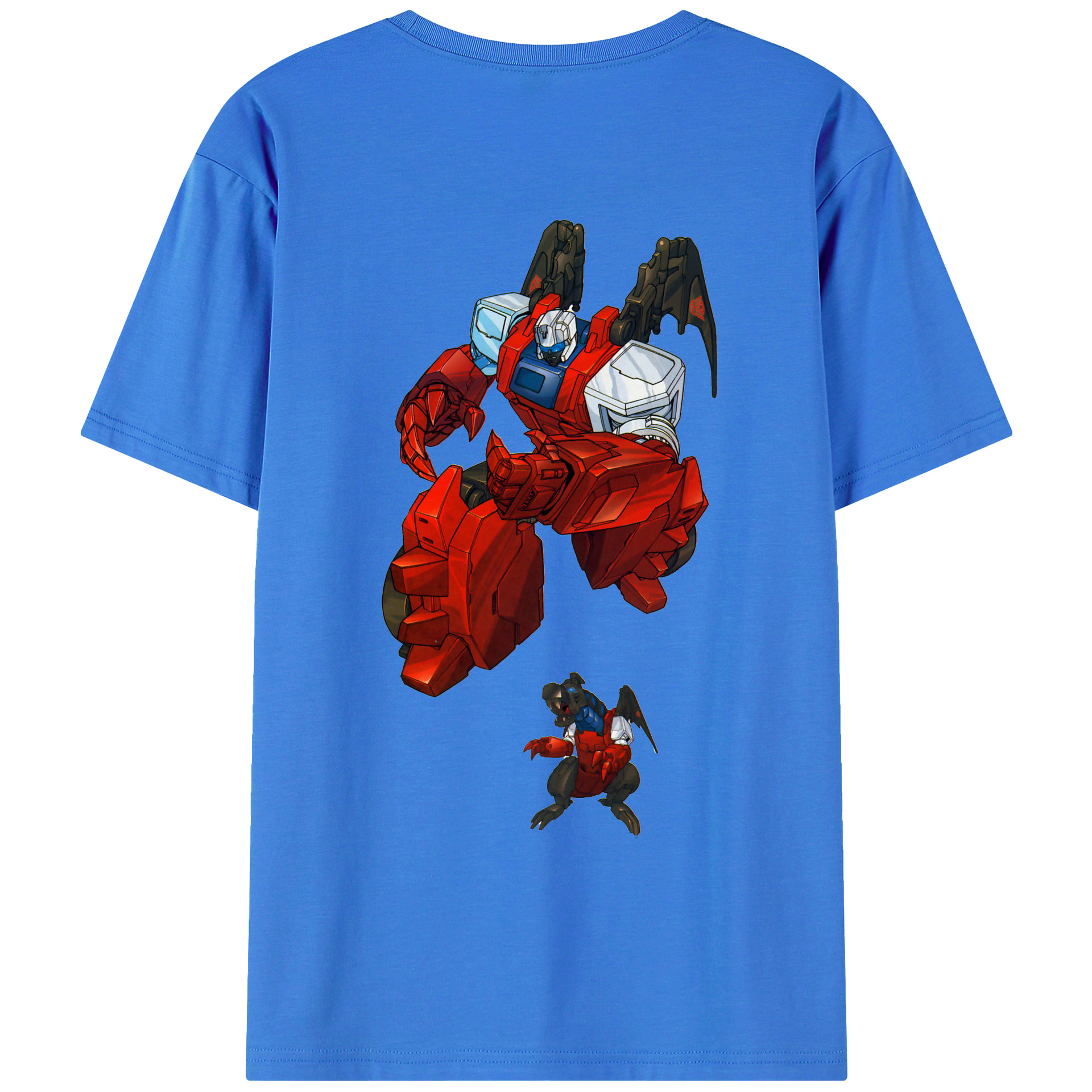 （画像用）  綿100％ メンズ半袖Tシャツ（バックプリント） 通気性