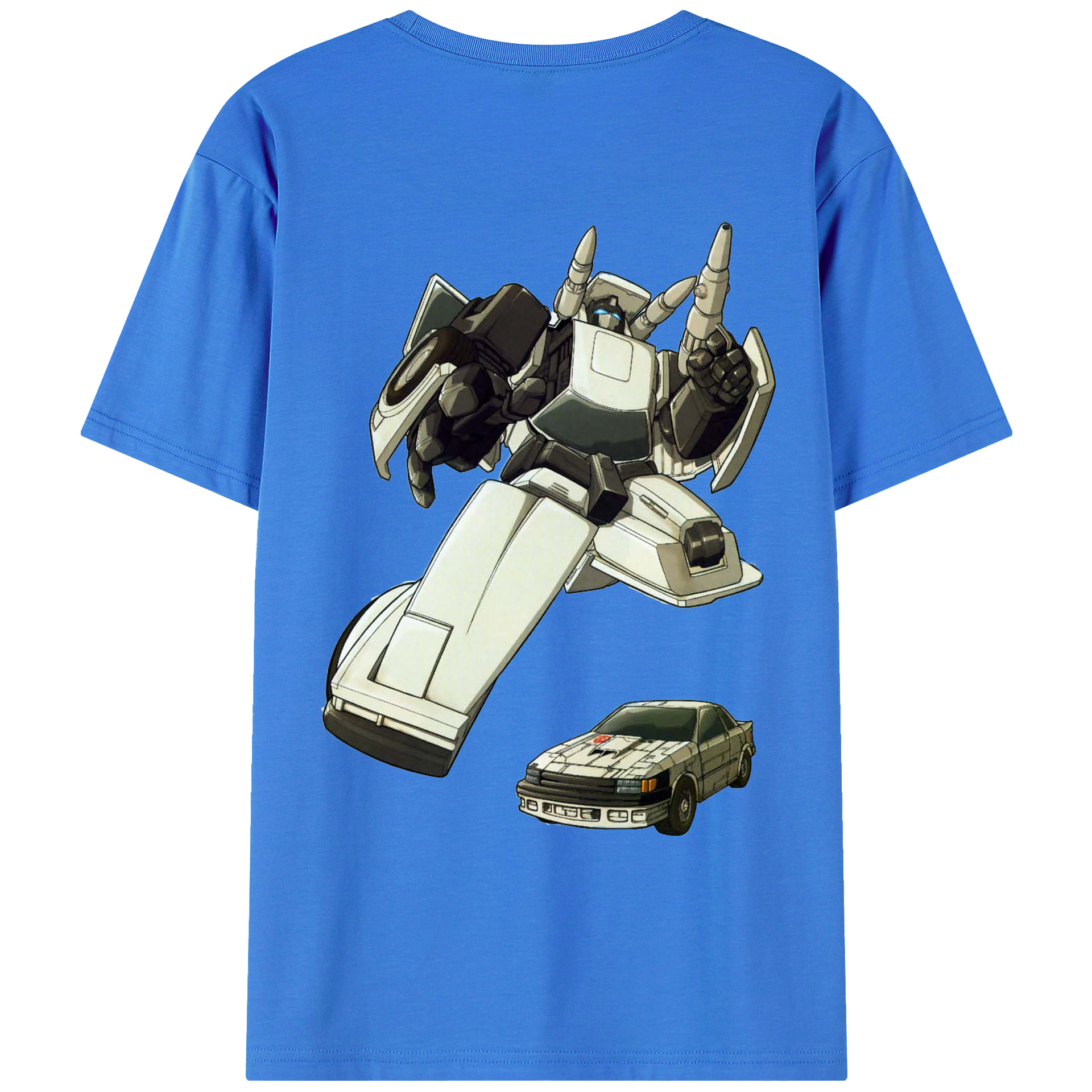 （画像用）  綿100％ メンズ半袖Tシャツ（バックプリント） 通気性
