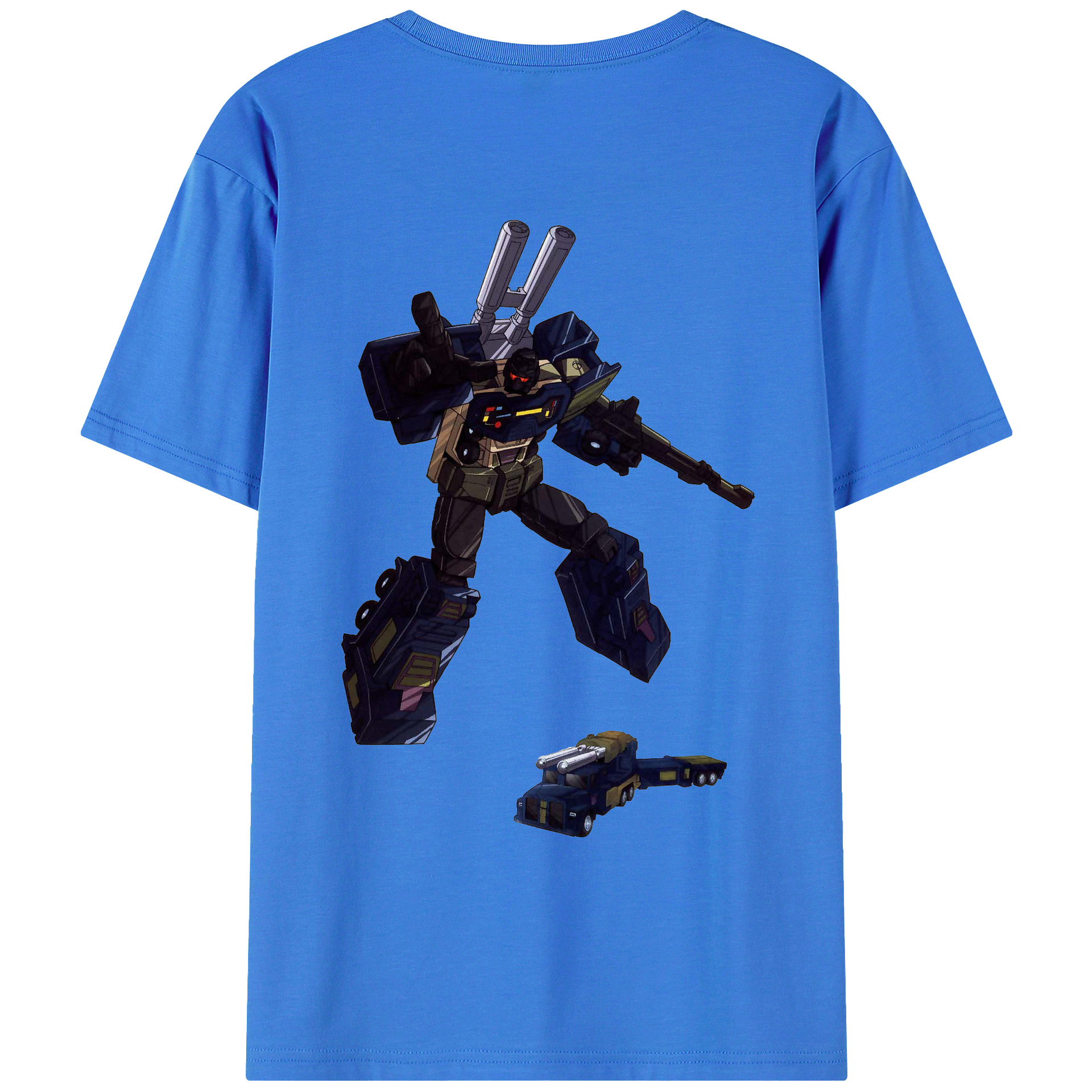 （画像用）  綿100％ メンズ半袖Tシャツ（バックプリント） 通気性