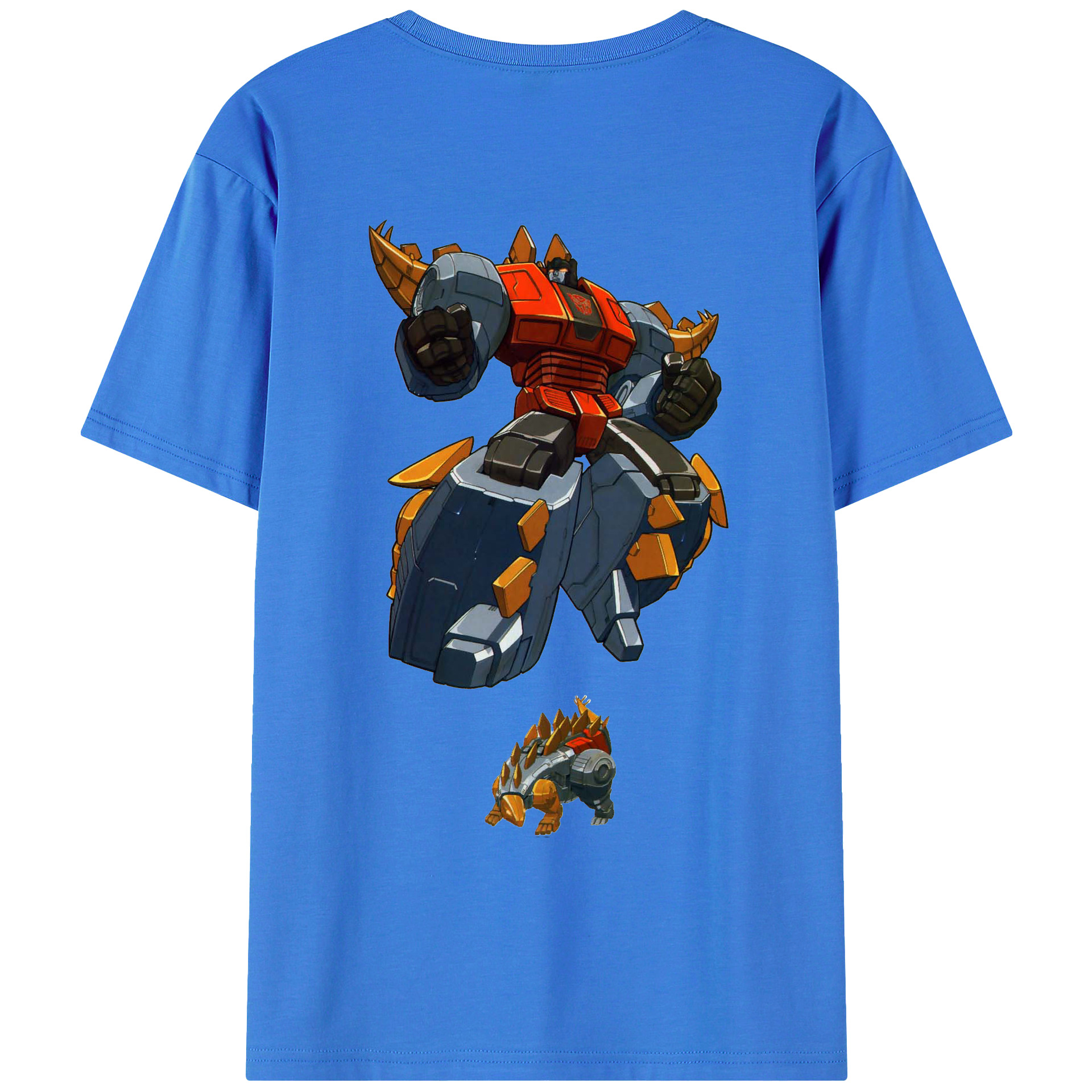 （画像用）  綿100％ メンズ半袖Tシャツ（バックプリント） 通気性