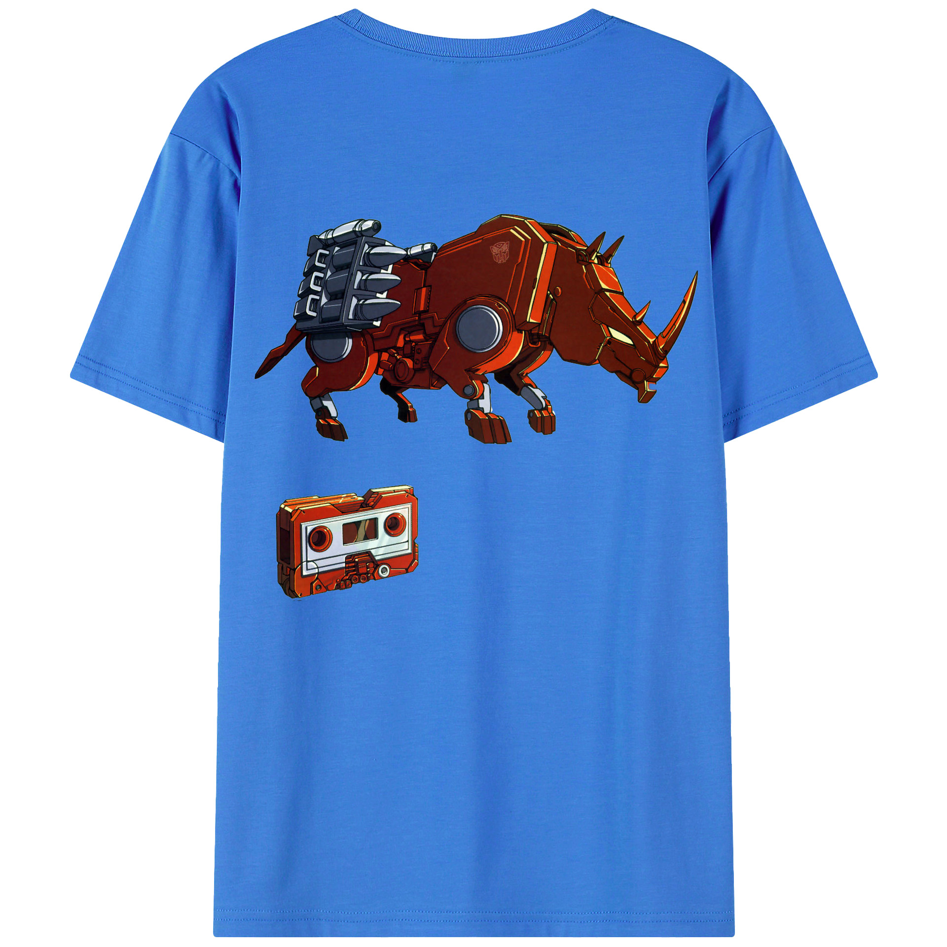 （画像用）  綿100％ メンズ半袖Tシャツ（バックプリント） 通気性