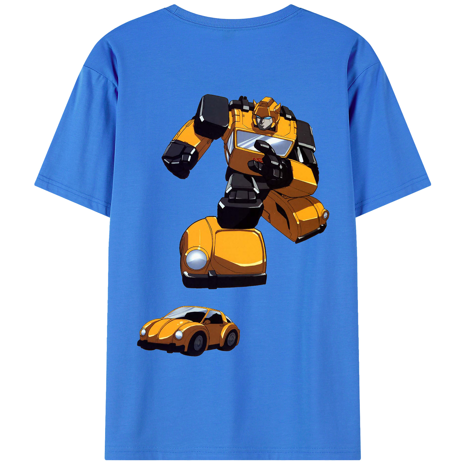 （画像用）  綿100％ メンズ半袖Tシャツ（バックプリント） 通気性