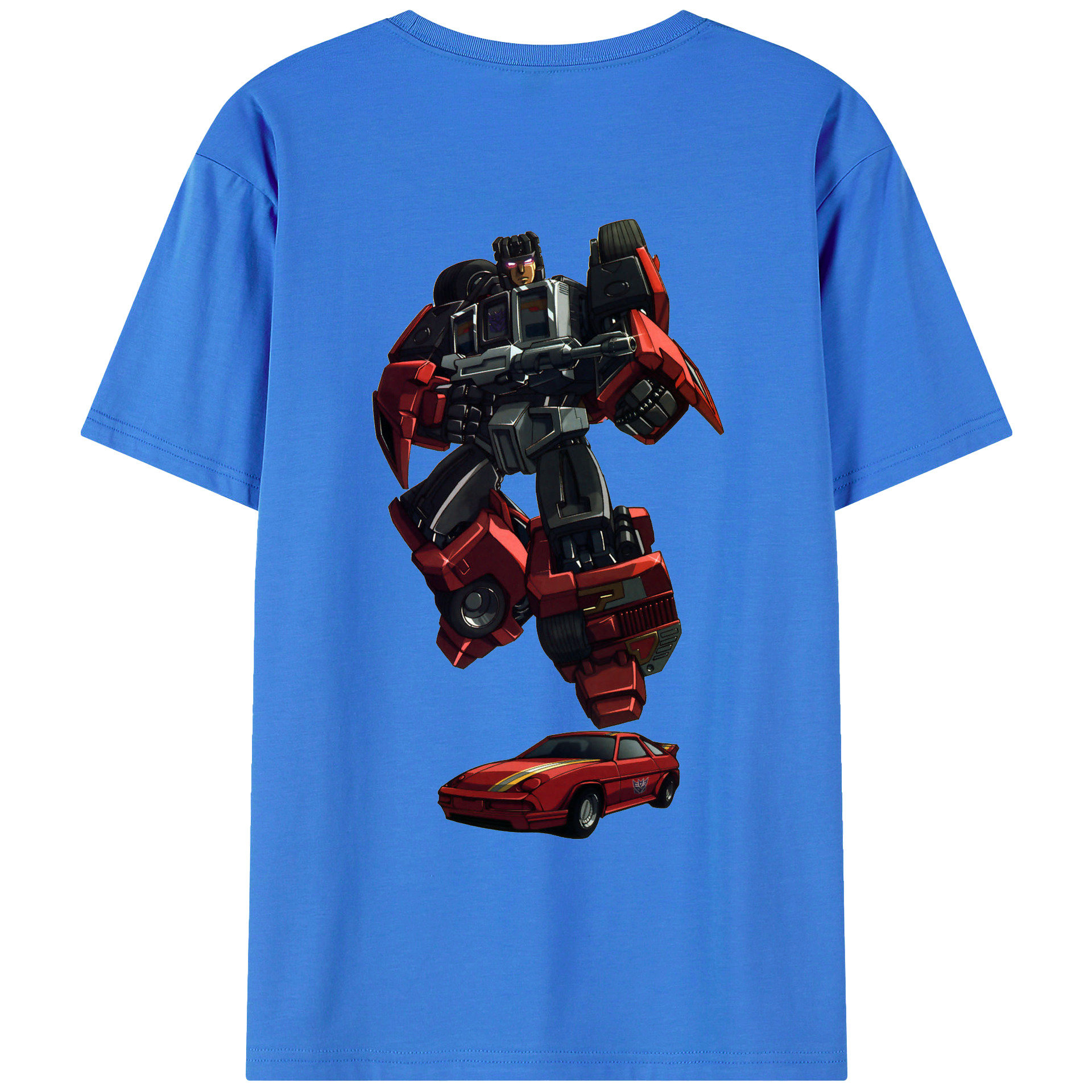 （画像用）  綿100％ メンズ半袖Tシャツ（バックプリント） 通気性