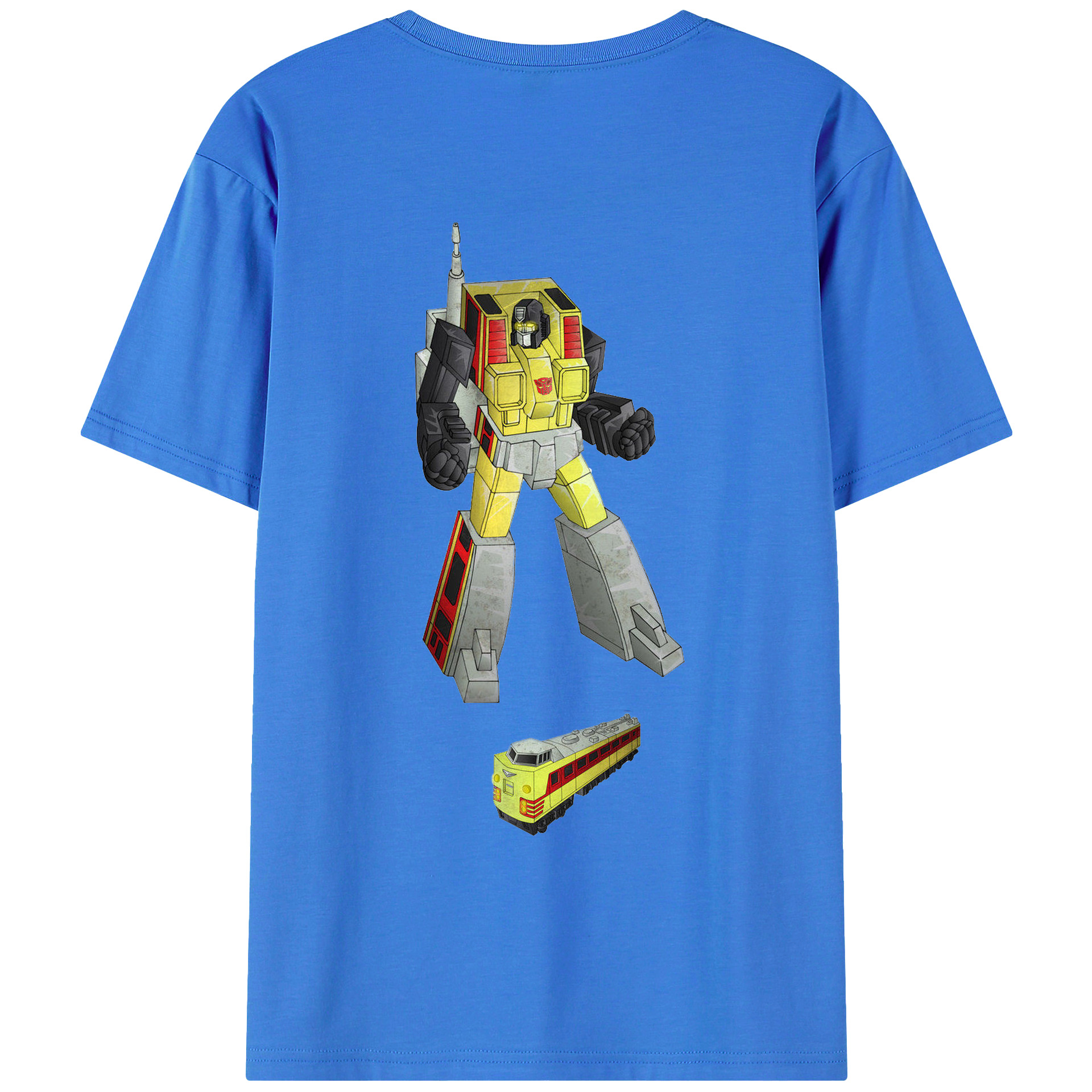 （画像用）  綿100％ メンズ半袖Tシャツ（バックプリント） 通気性