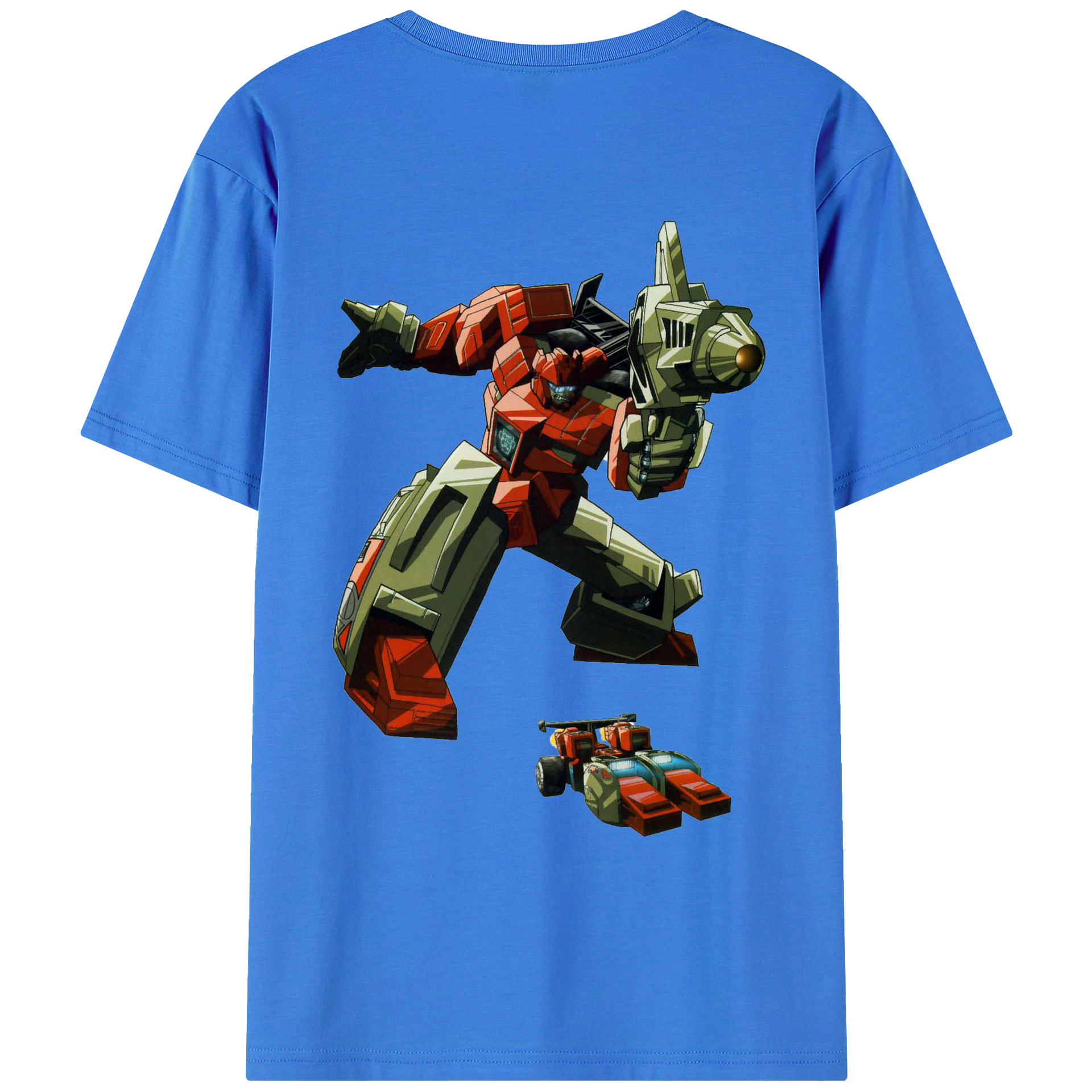 （画像用）  綿100％ メンズ半袖Tシャツ（バックプリント） 通気性