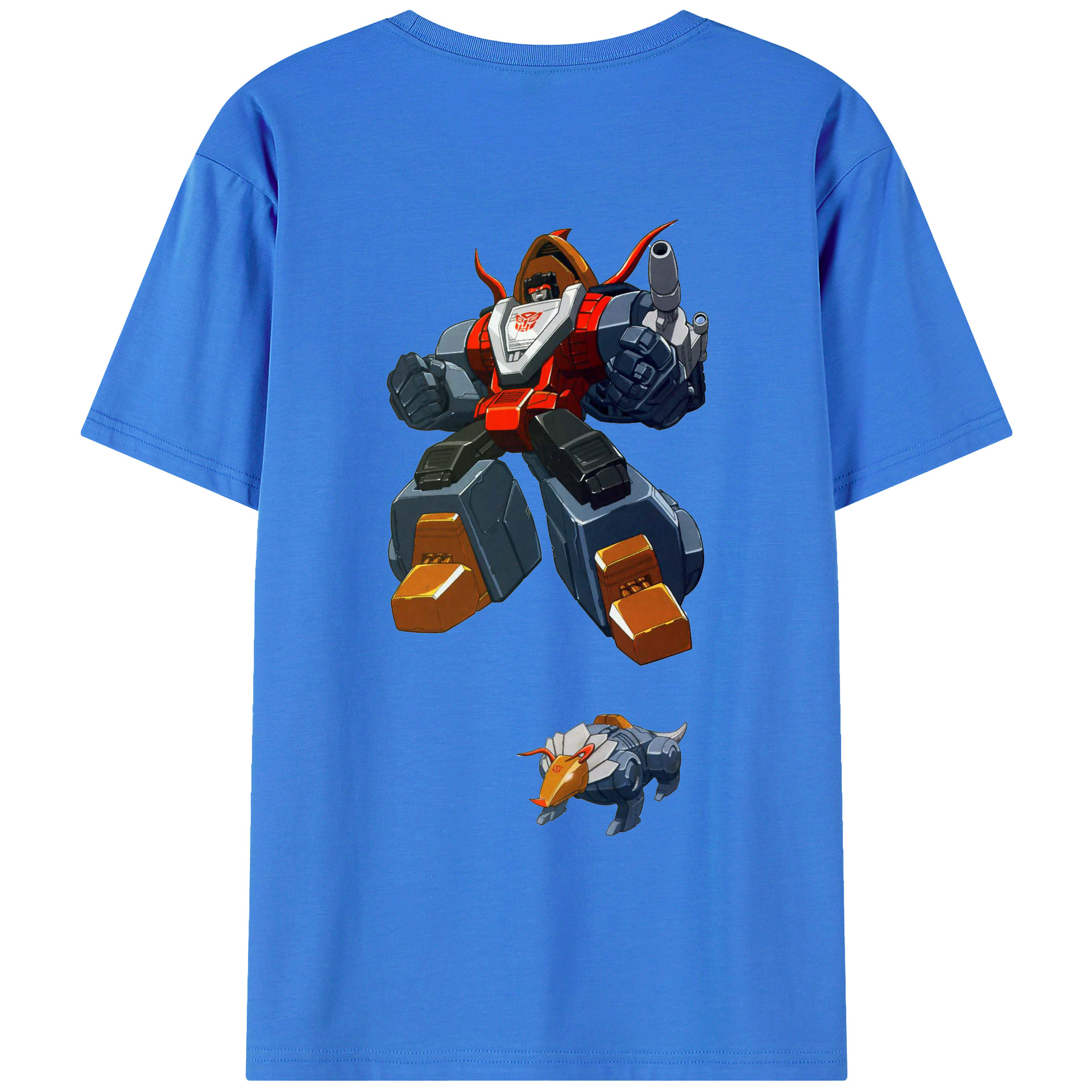 （画像用）  綿100％ メンズ半袖Tシャツ（バックプリント） 通気性