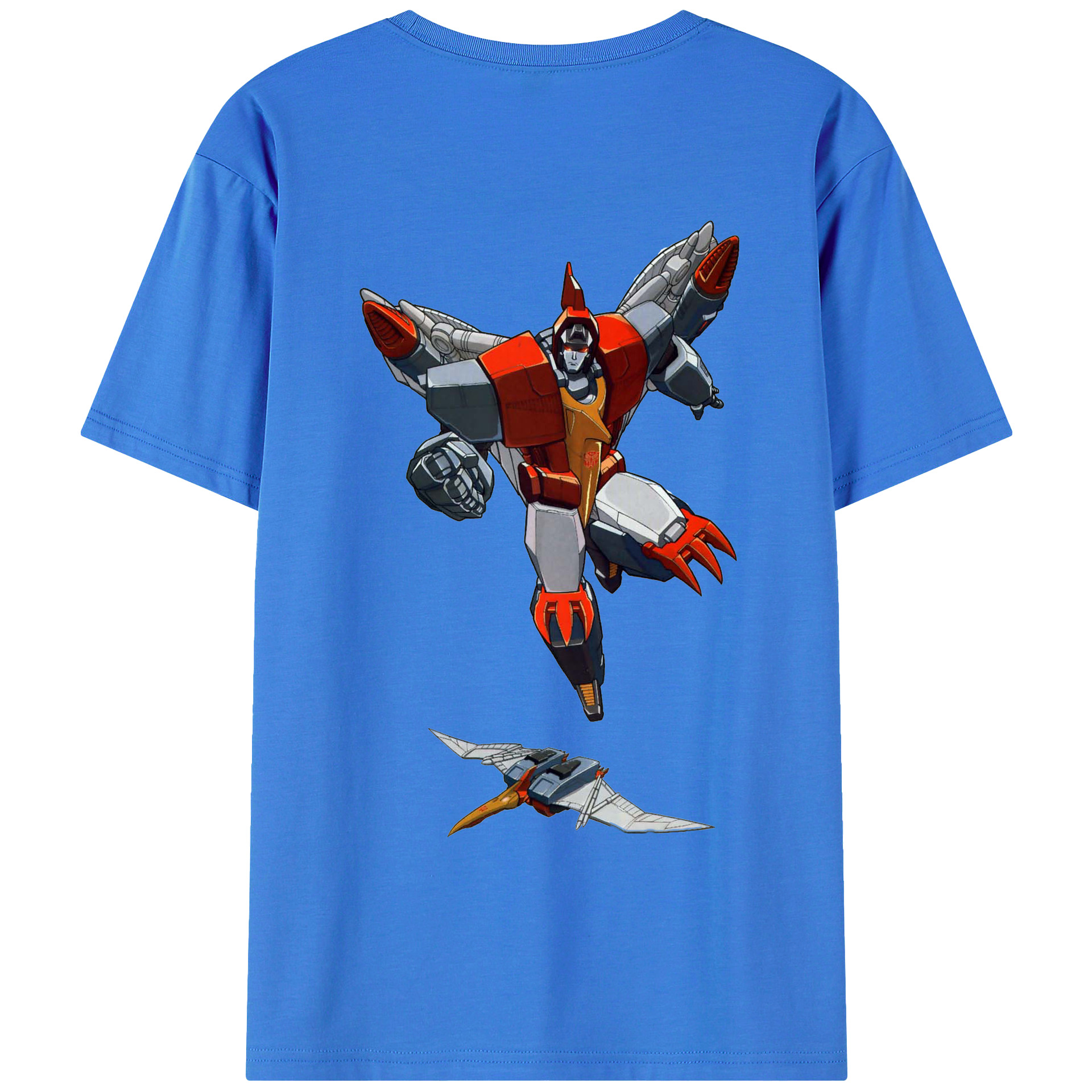 （画像用）  綿100％ メンズ半袖Tシャツ（バックプリント） 通気性