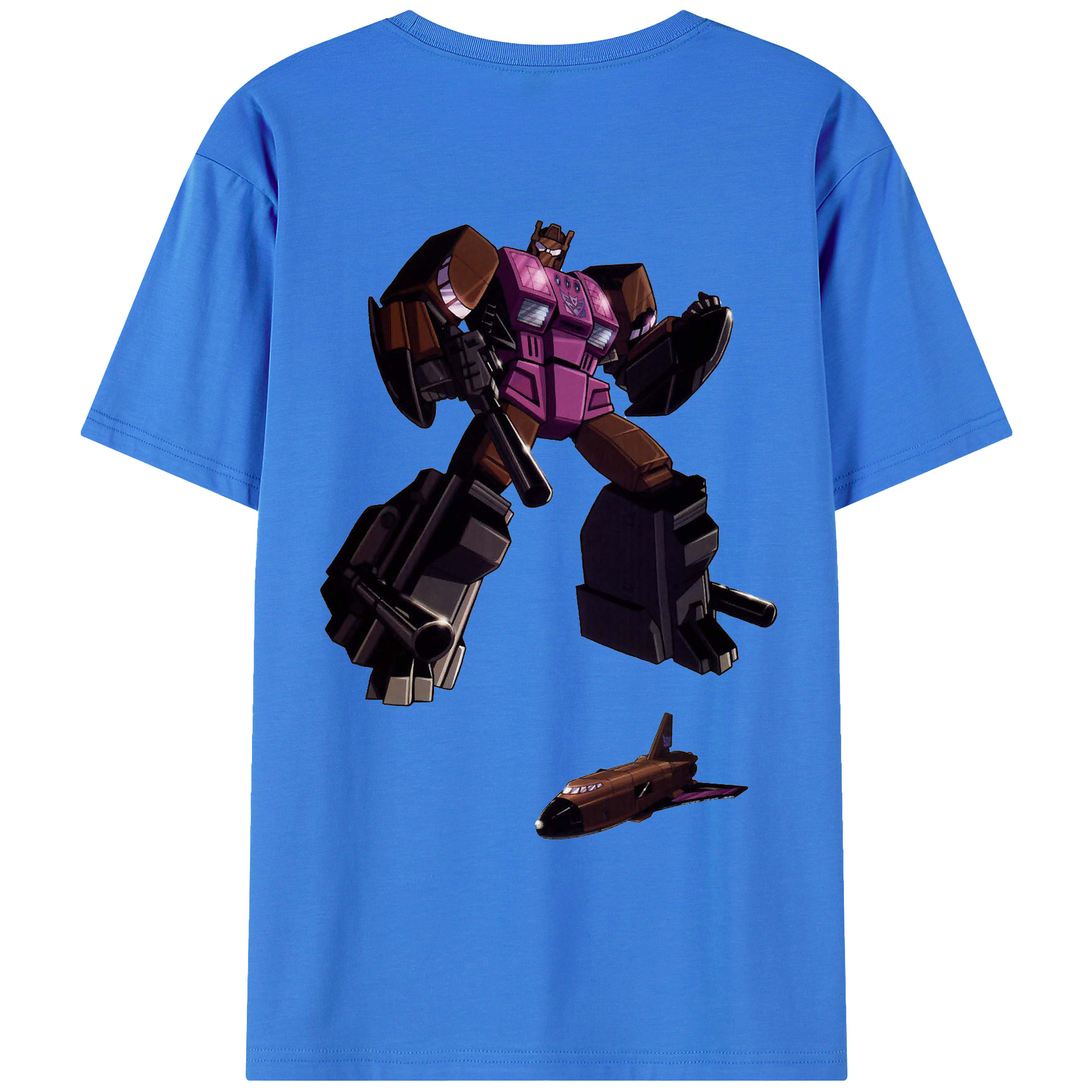 （画像用）  綿100％ メンズ半袖Tシャツ（バックプリント） 通気性