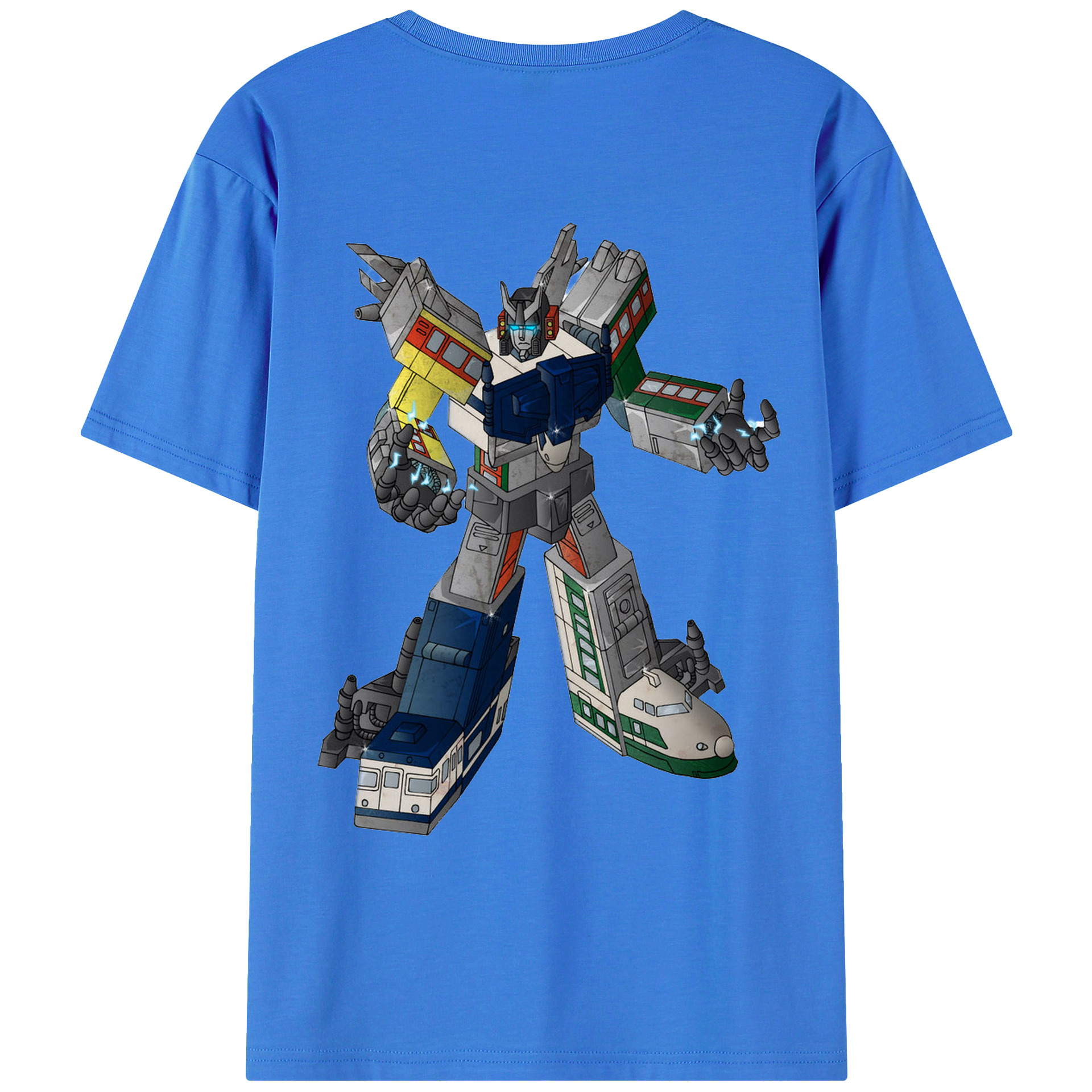 （画像用）  綿100％ メンズ半袖Tシャツ（バックプリント） 通気性
