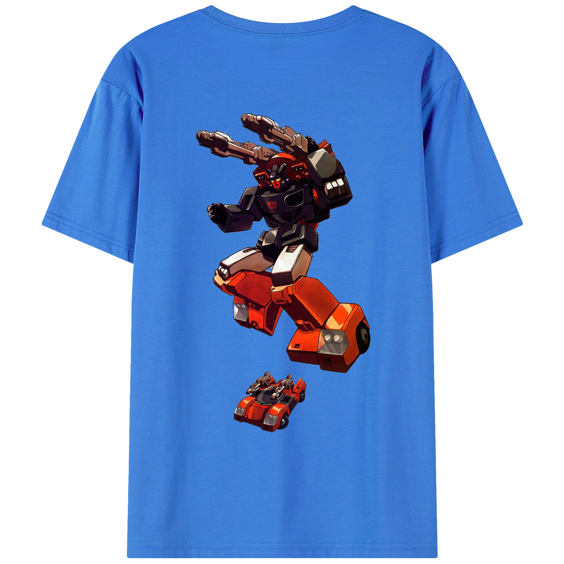 （画像用）  綿100％ メンズ半袖Tシャツ（バックプリント） 通気性