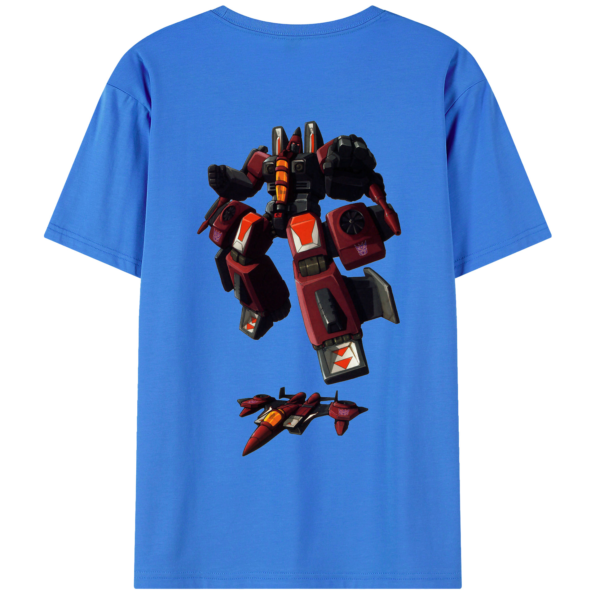 （画像用）  綿100％ メンズ半袖Tシャツ（バックプリント） 通気性