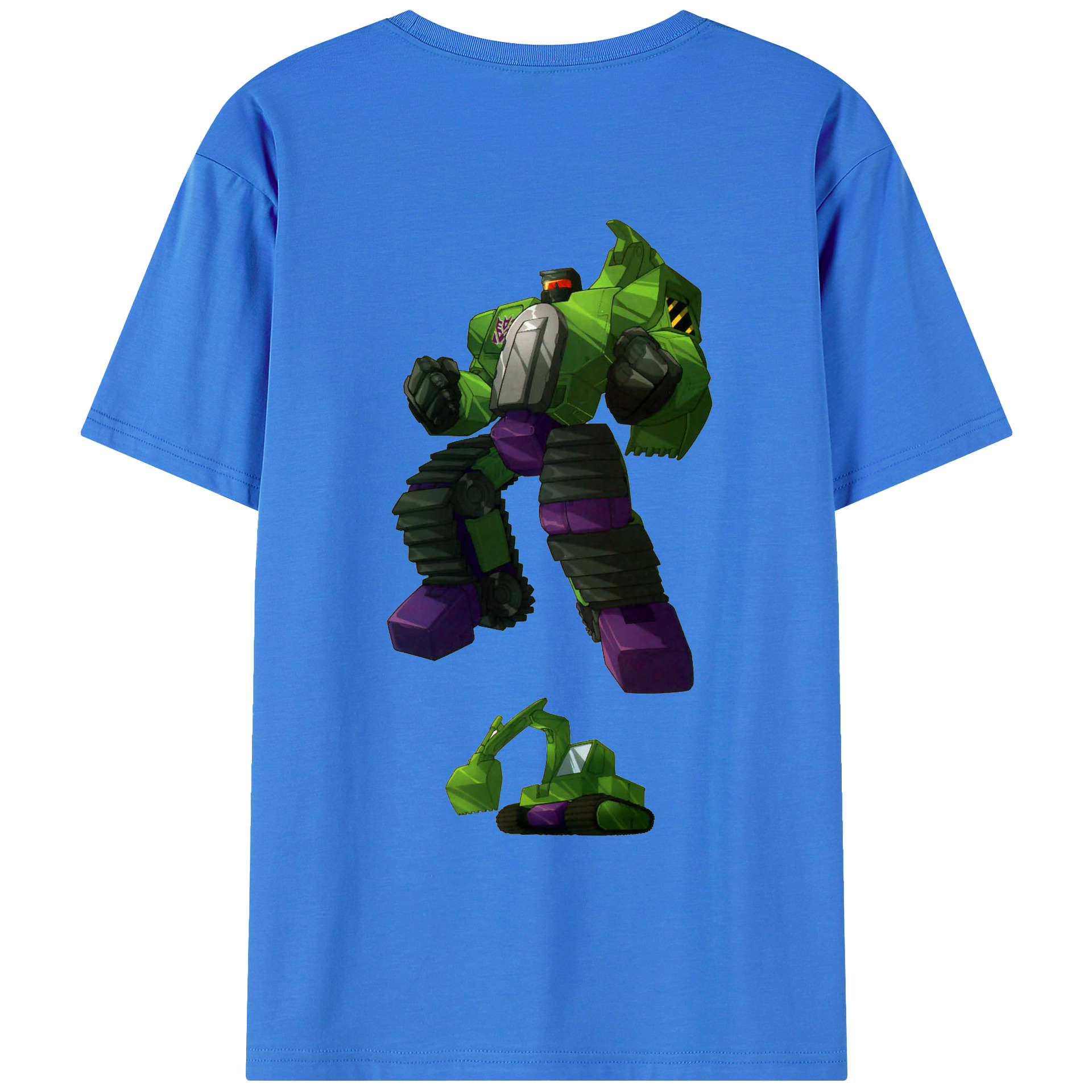 （画像用）  綿100％ メンズ半袖Tシャツ（バックプリント） 通気性