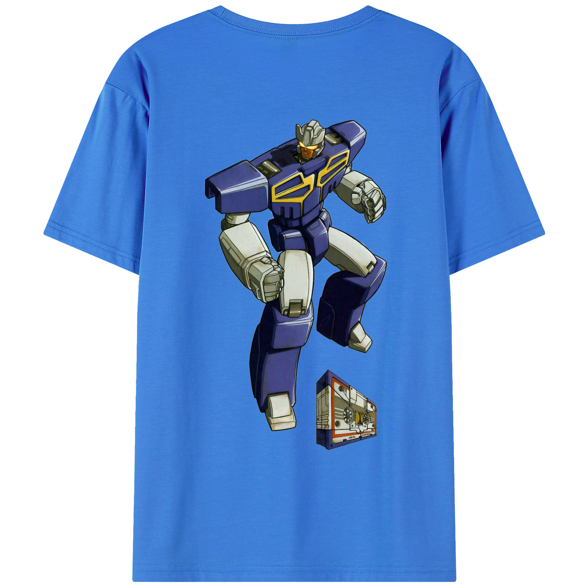 （画像用）  綿100％ メンズ半袖Tシャツ（バックプリント） 通気性