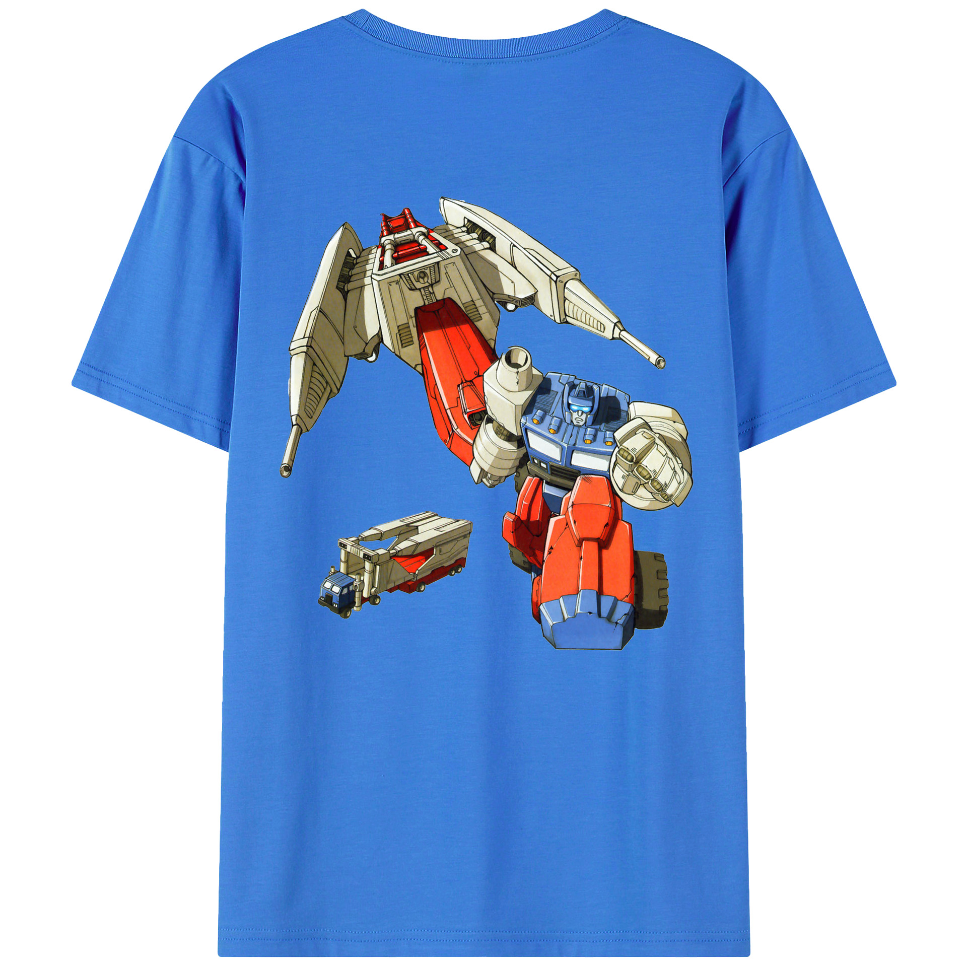 （画像用）  綿100％ メンズ半袖Tシャツ（バックプリント） 通気性