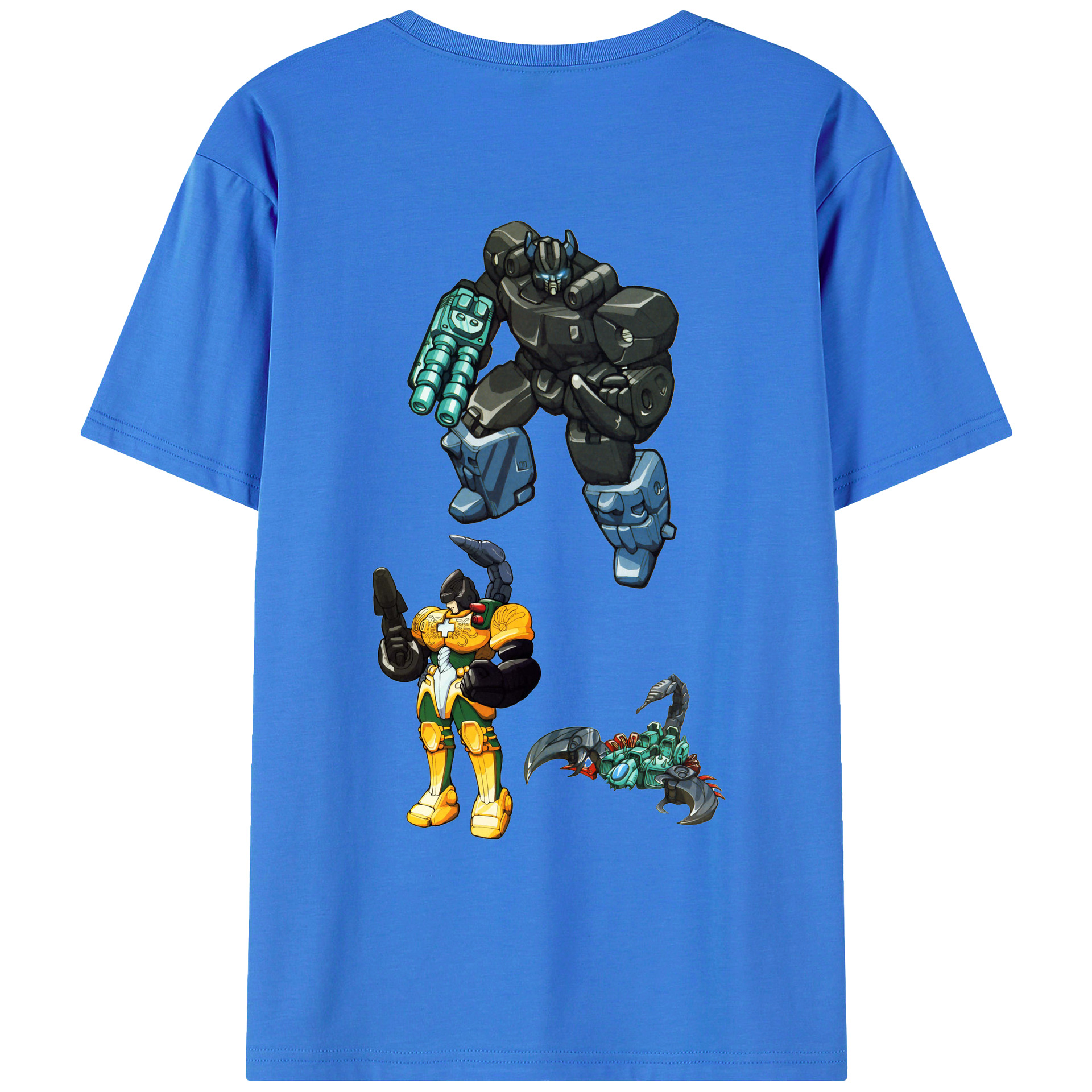 （画像用）  綿100％ メンズ半袖Tシャツ（バックプリント） 通気性