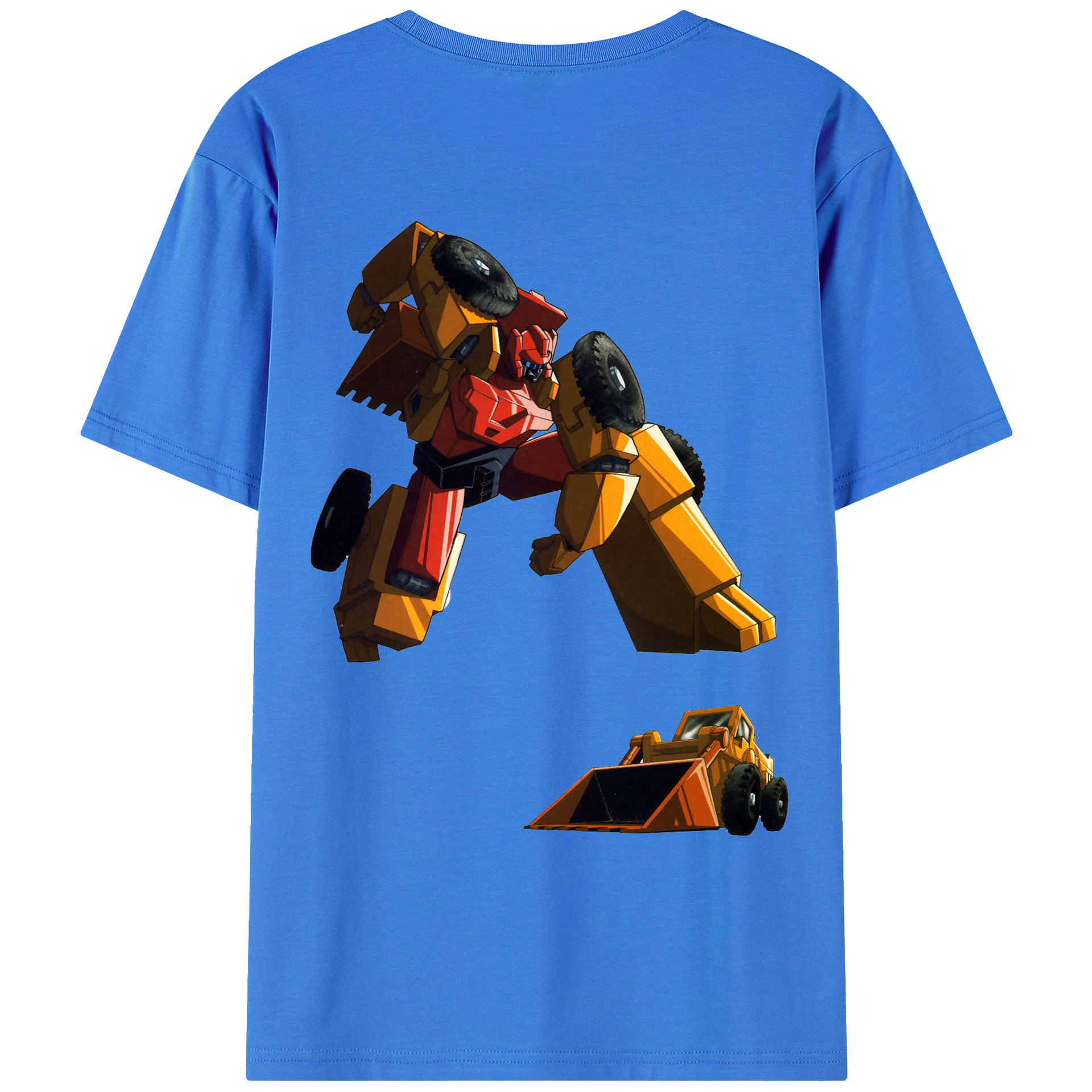 （画像用）  綿100％ メンズ半袖Tシャツ（バックプリント） 通気性