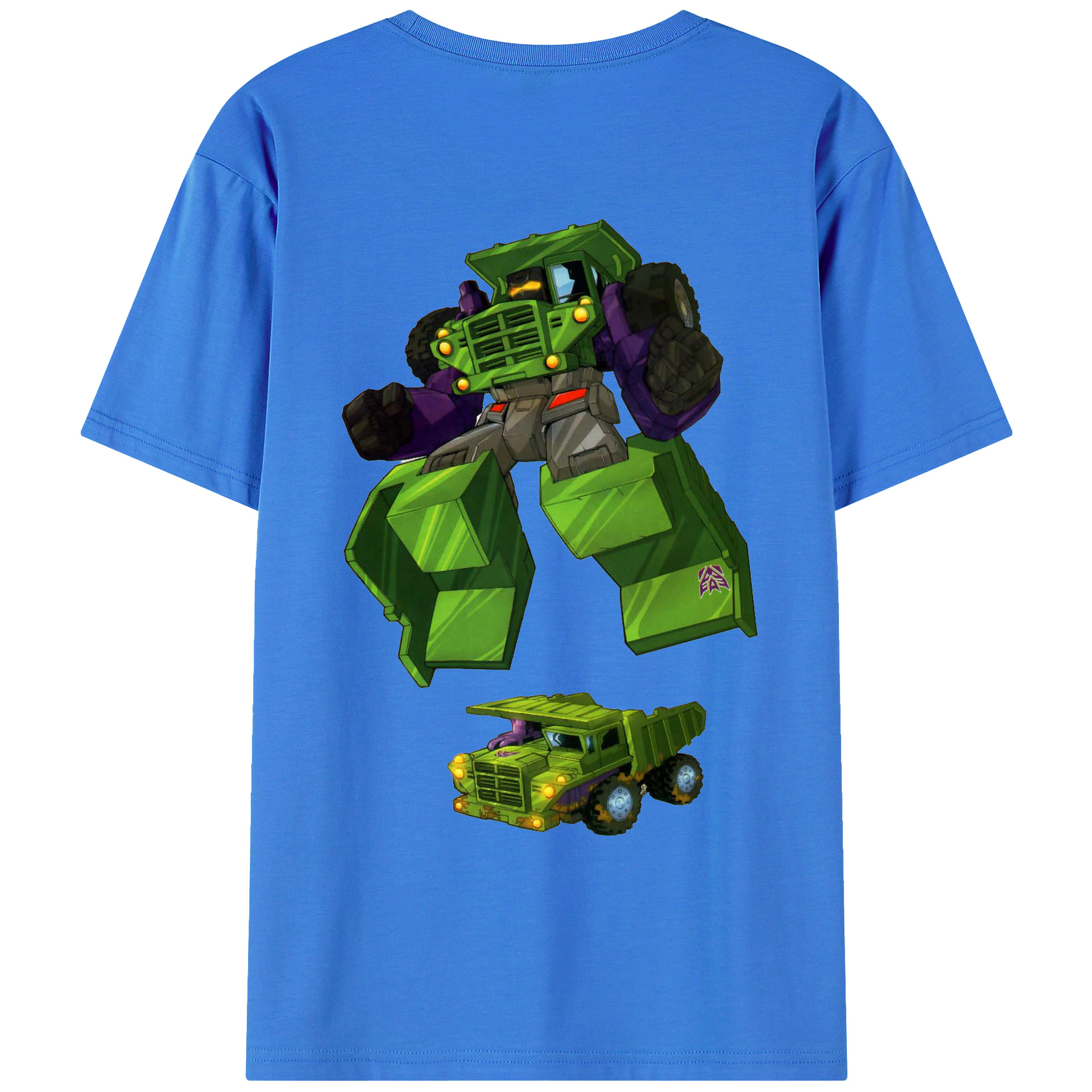 （画像用）  綿100％ メンズ半袖Tシャツ（バックプリント） 通気性