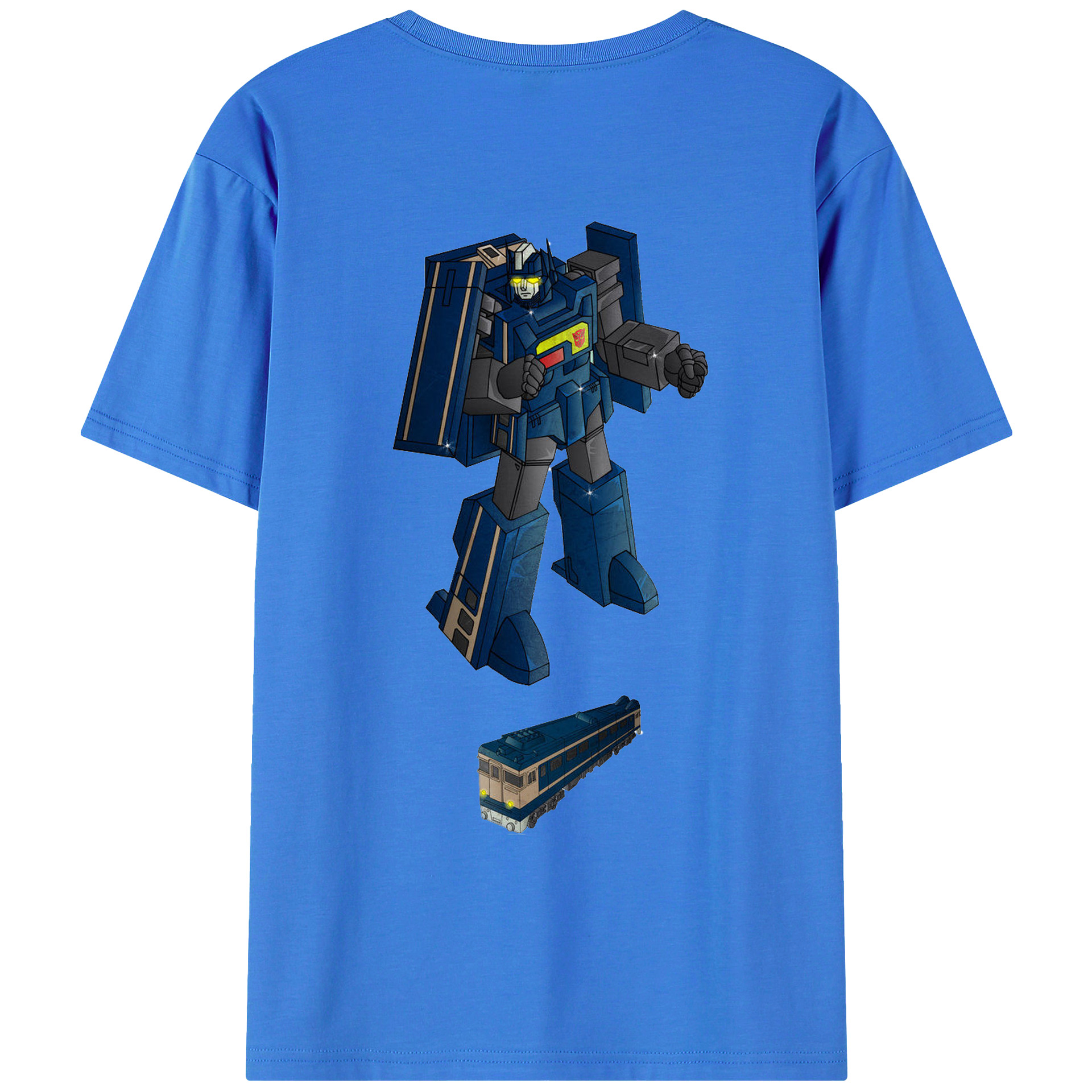 （画像用）  綿100％ メンズ半袖Tシャツ（バックプリント） 通気性