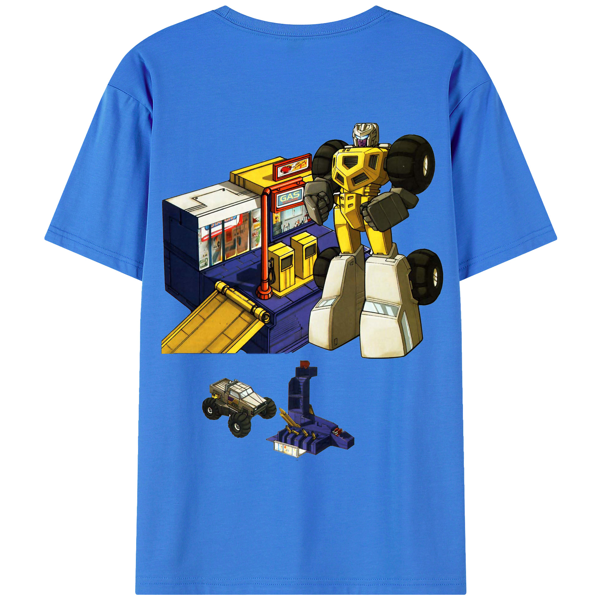 （画像用）  綿100％ メンズ半袖Tシャツ（バックプリント） 通気性