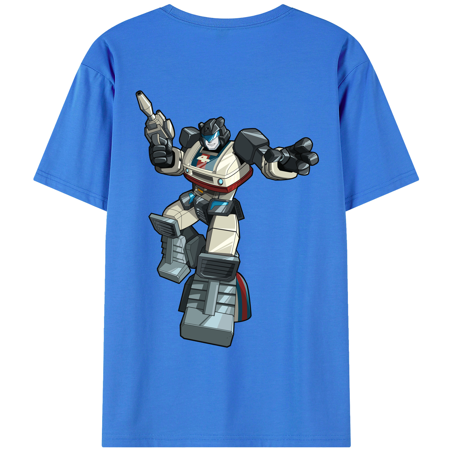 （画像用）  綿100％ メンズ半袖Tシャツ（バックプリント） 通気性