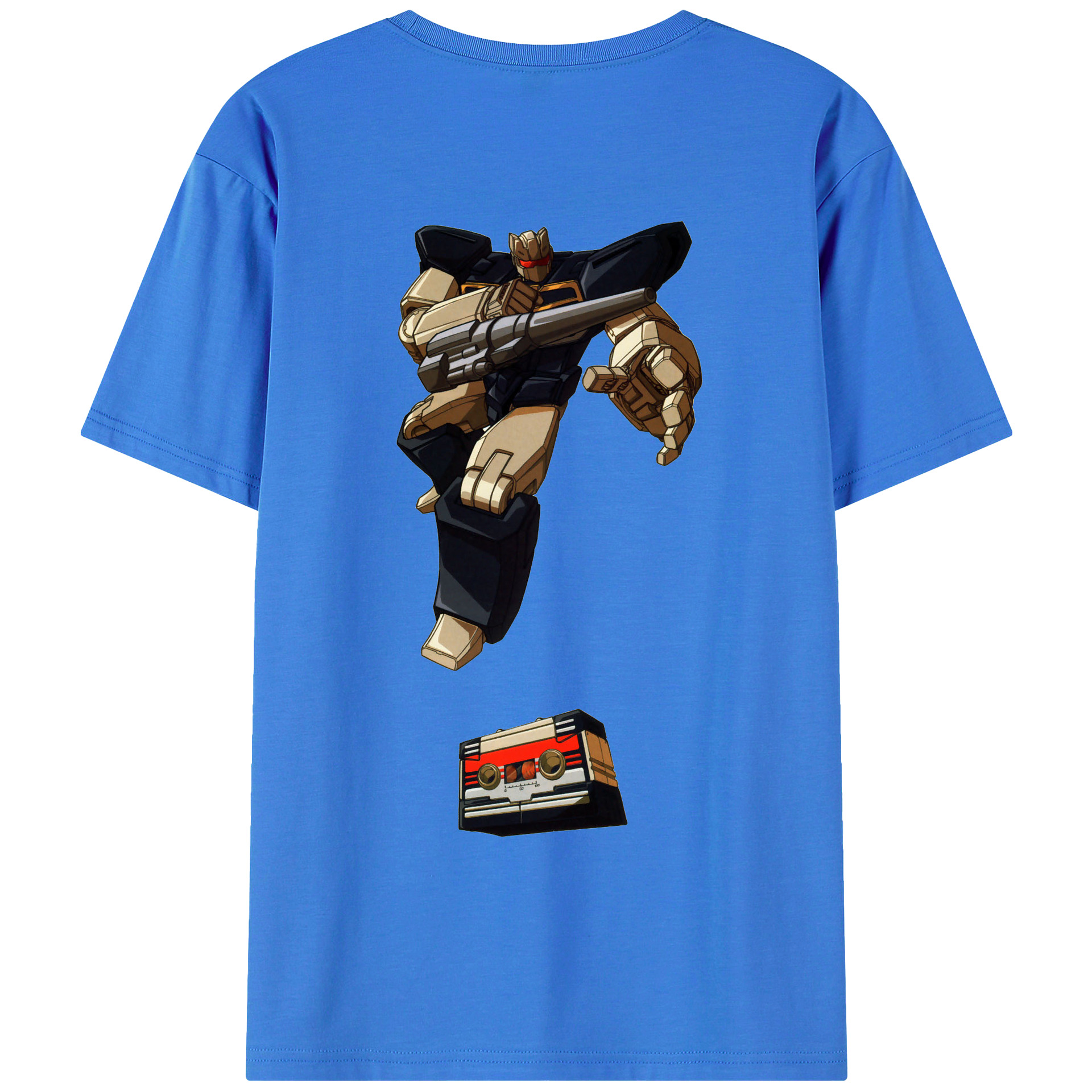 （画像用）  綿100％ メンズ半袖Tシャツ（バックプリント） 通気性