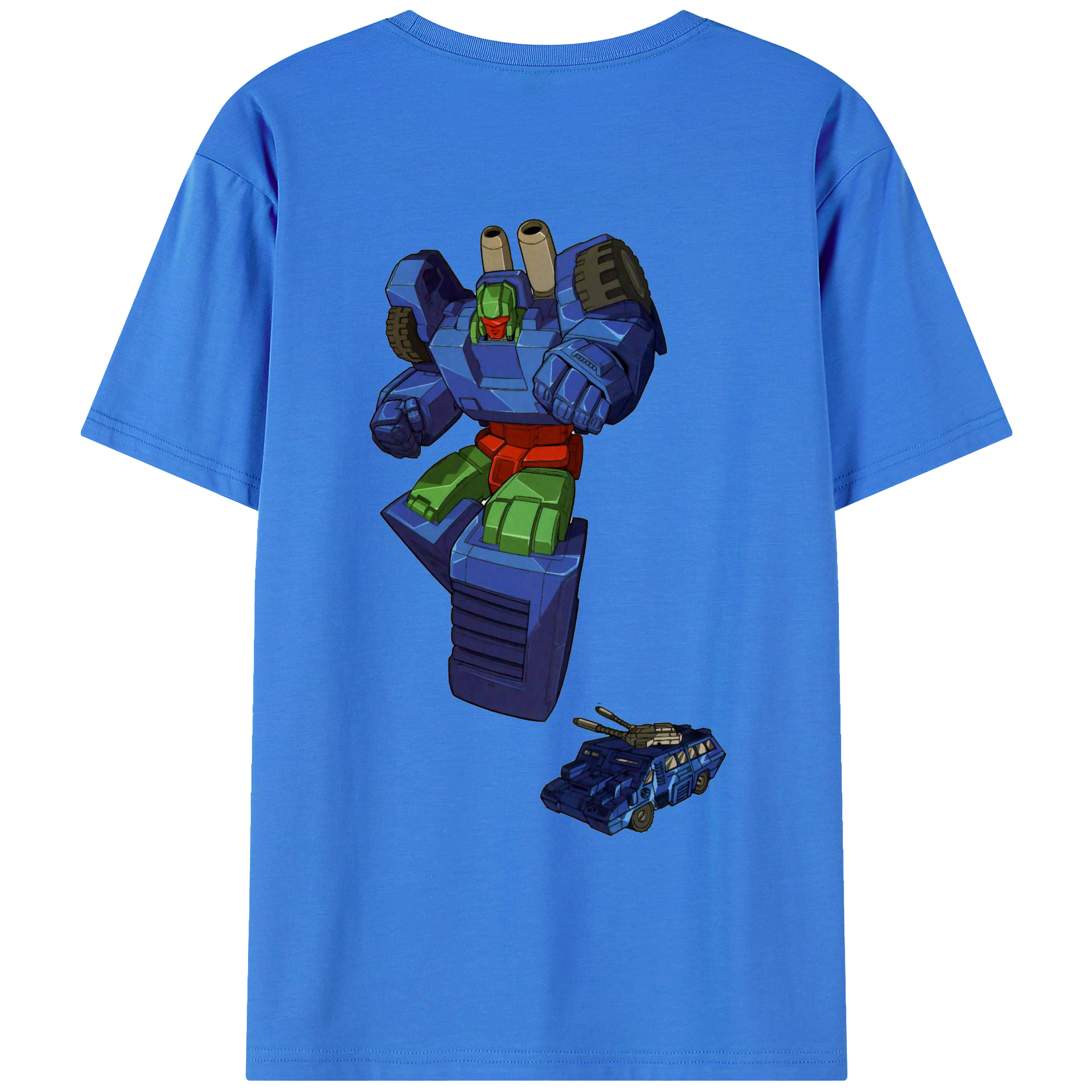 （画像用）  綿100％ メンズ半袖Tシャツ（バックプリント） 通気性