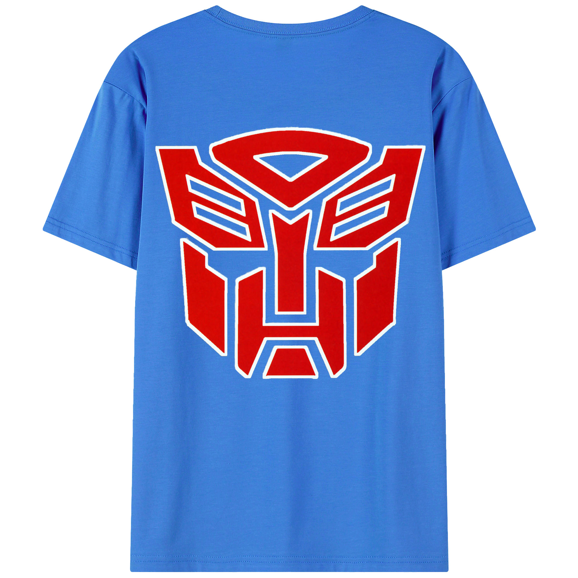 （画像用）  綿100％ メンズ半袖Tシャツ（バックプリント） 通気性