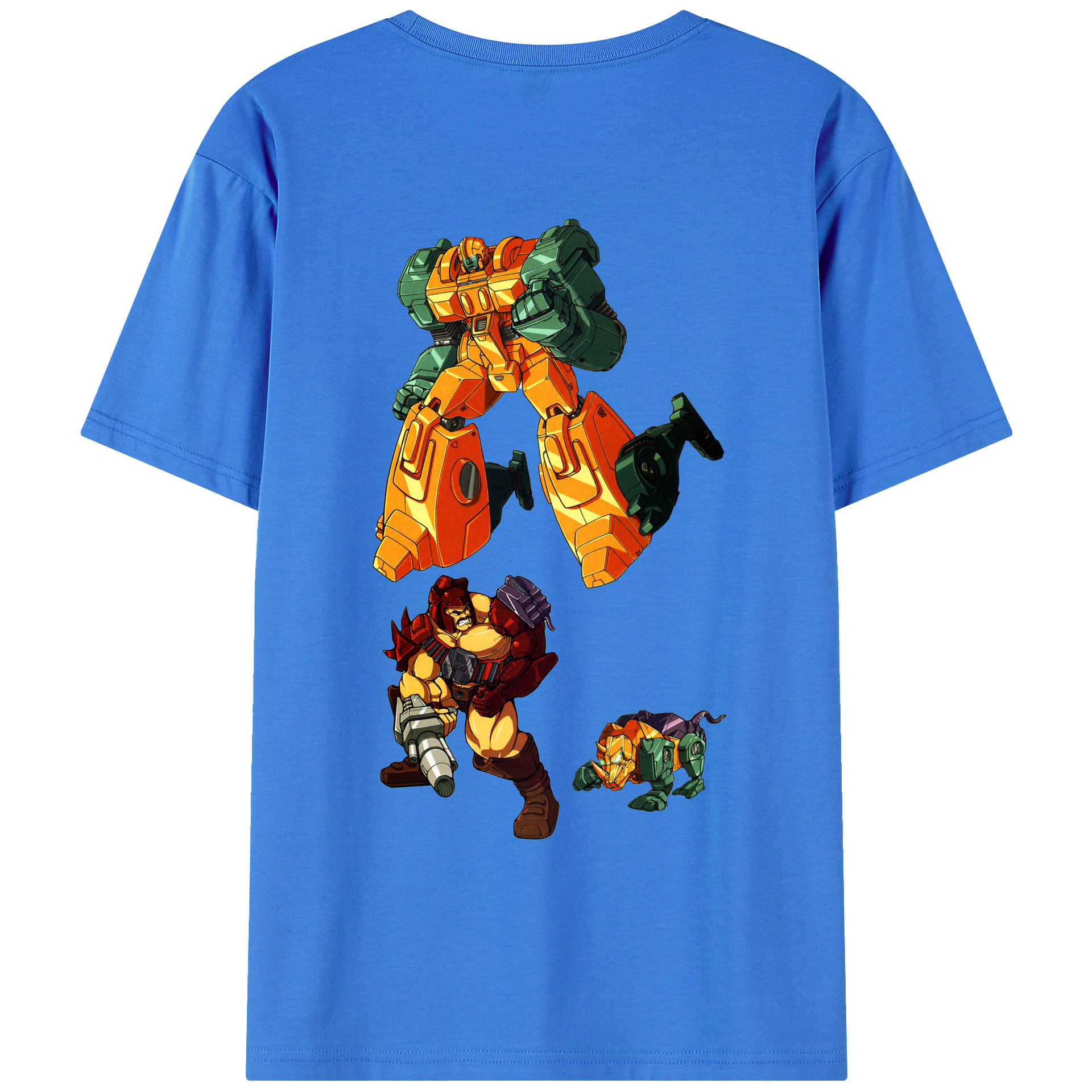 （画像用）  綿100％ メンズ半袖Tシャツ（バックプリント） 通気性
