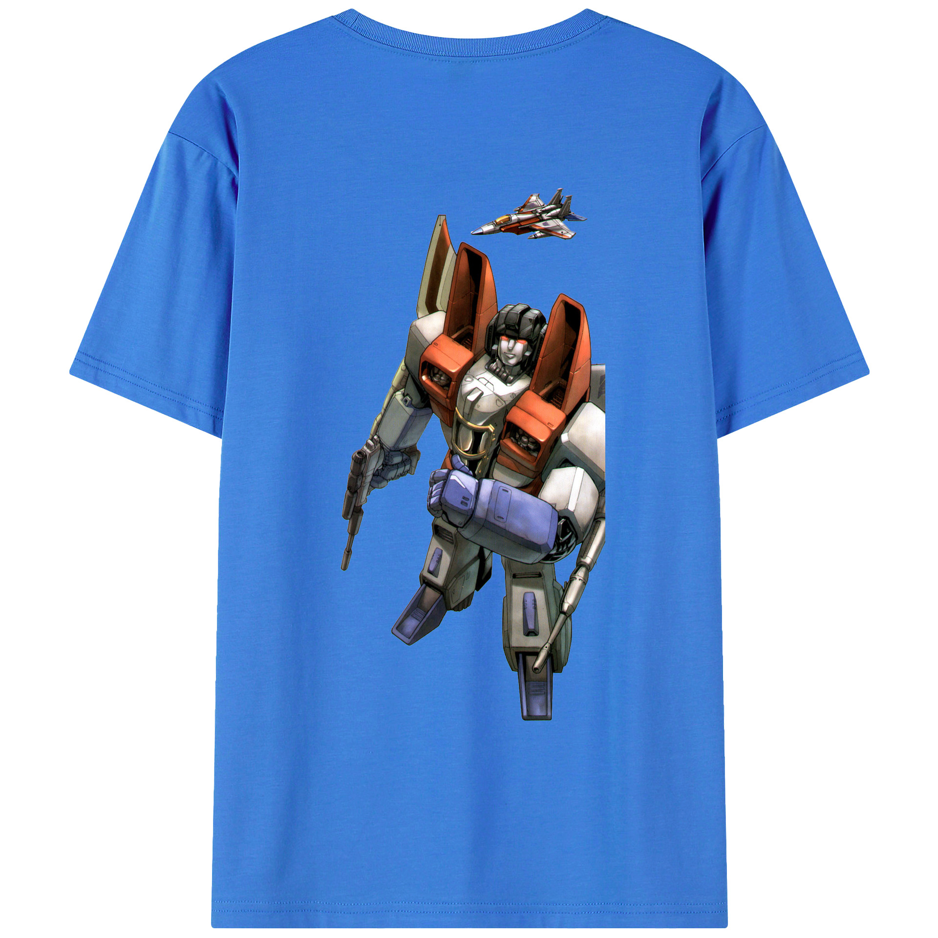 （画像用）  綿100％ メンズ半袖Tシャツ（バックプリント） 通気性