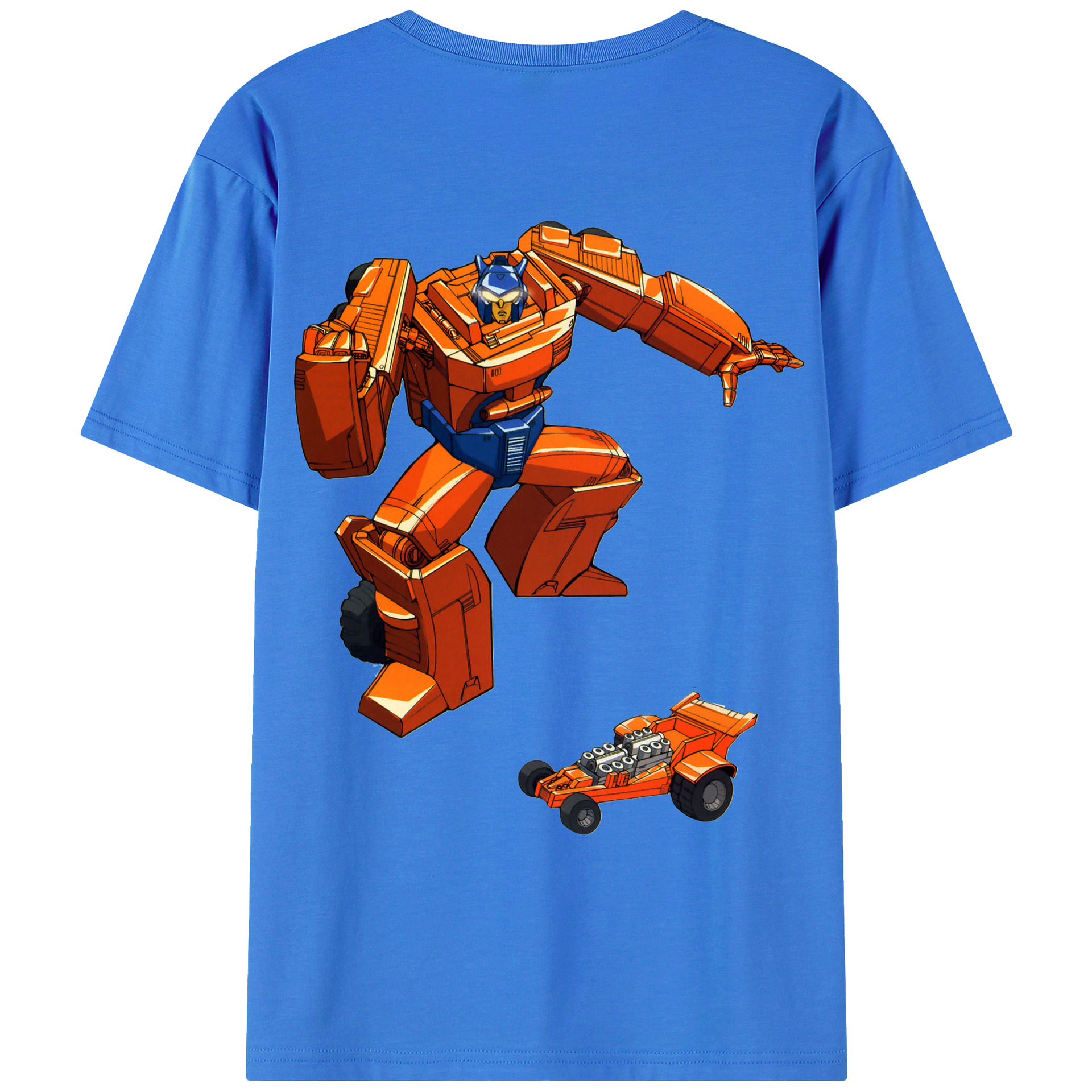 （画像用）  綿100％ メンズ半袖Tシャツ（バックプリント） 通気性