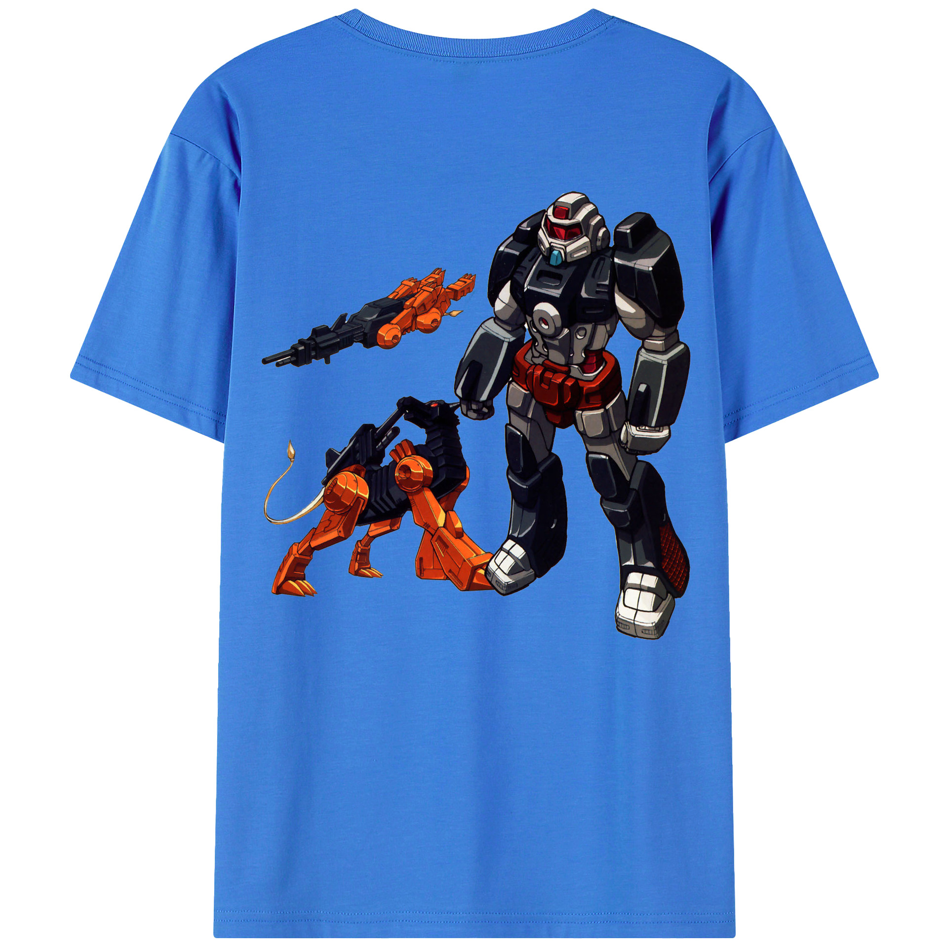 （画像用）  綿100％ メンズ半袖Tシャツ（バックプリント） 通気性