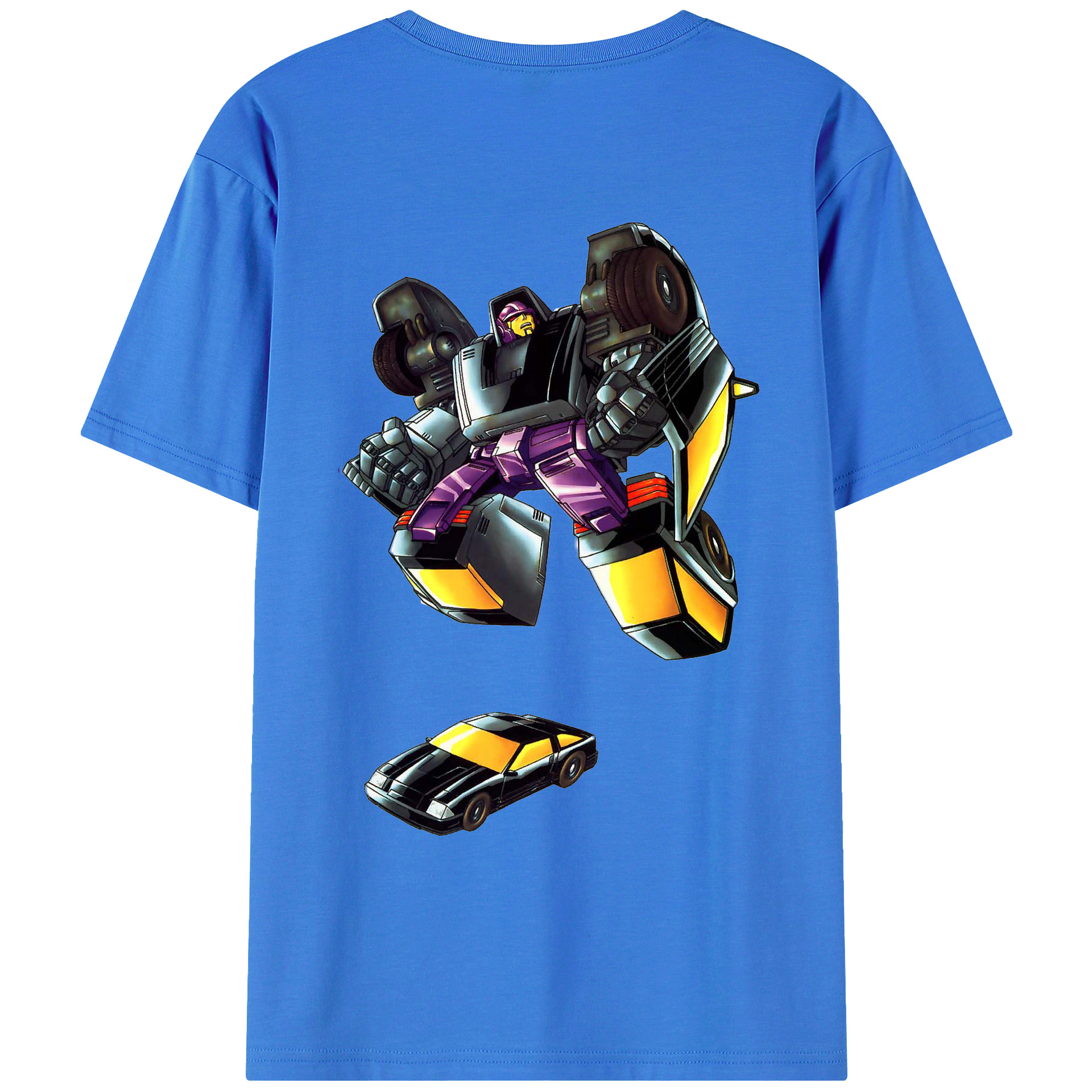 （画像用）  綿100％ メンズ半袖Tシャツ（バックプリント） 通気性