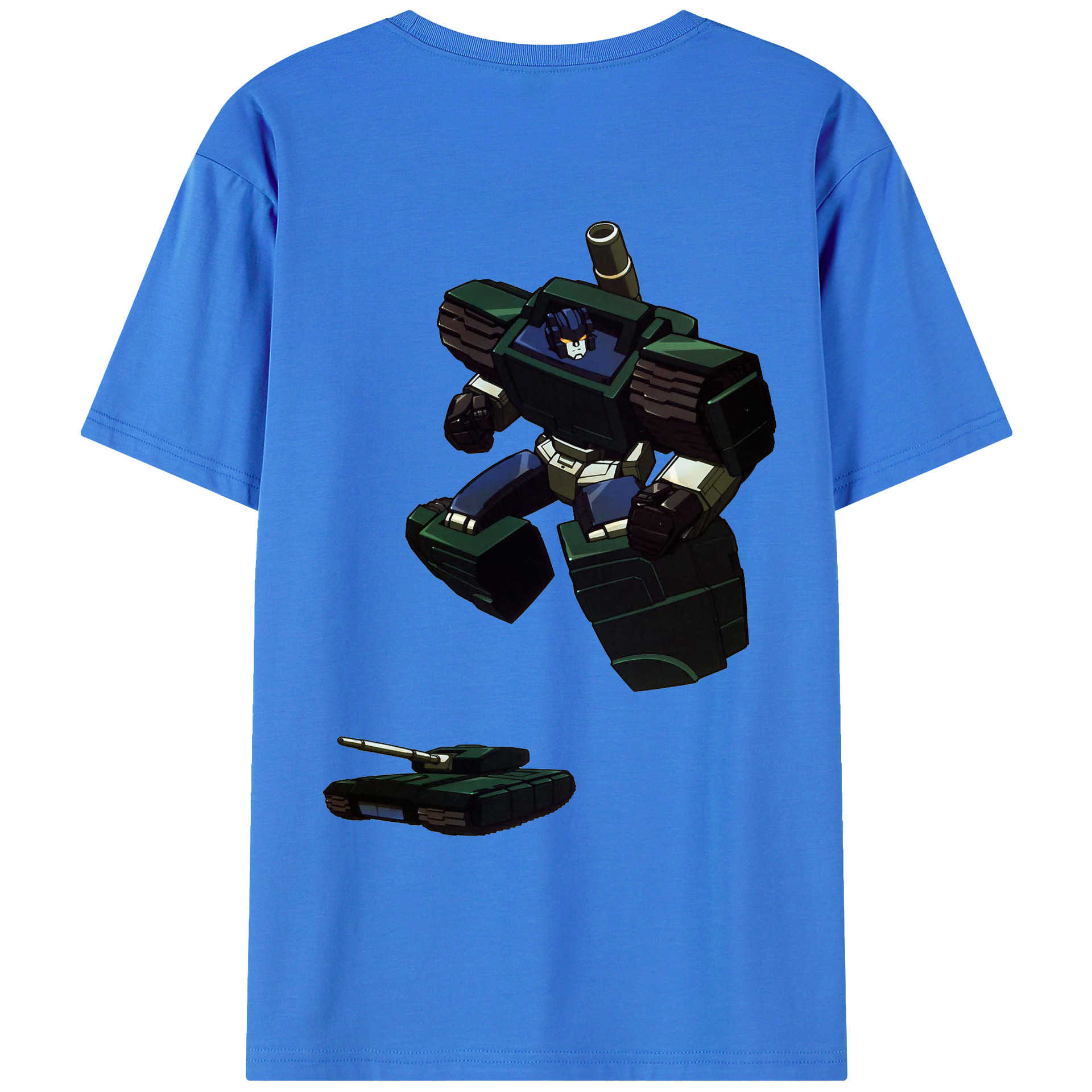 （画像用）  綿100％ メンズ半袖Tシャツ（バックプリント） 通気性