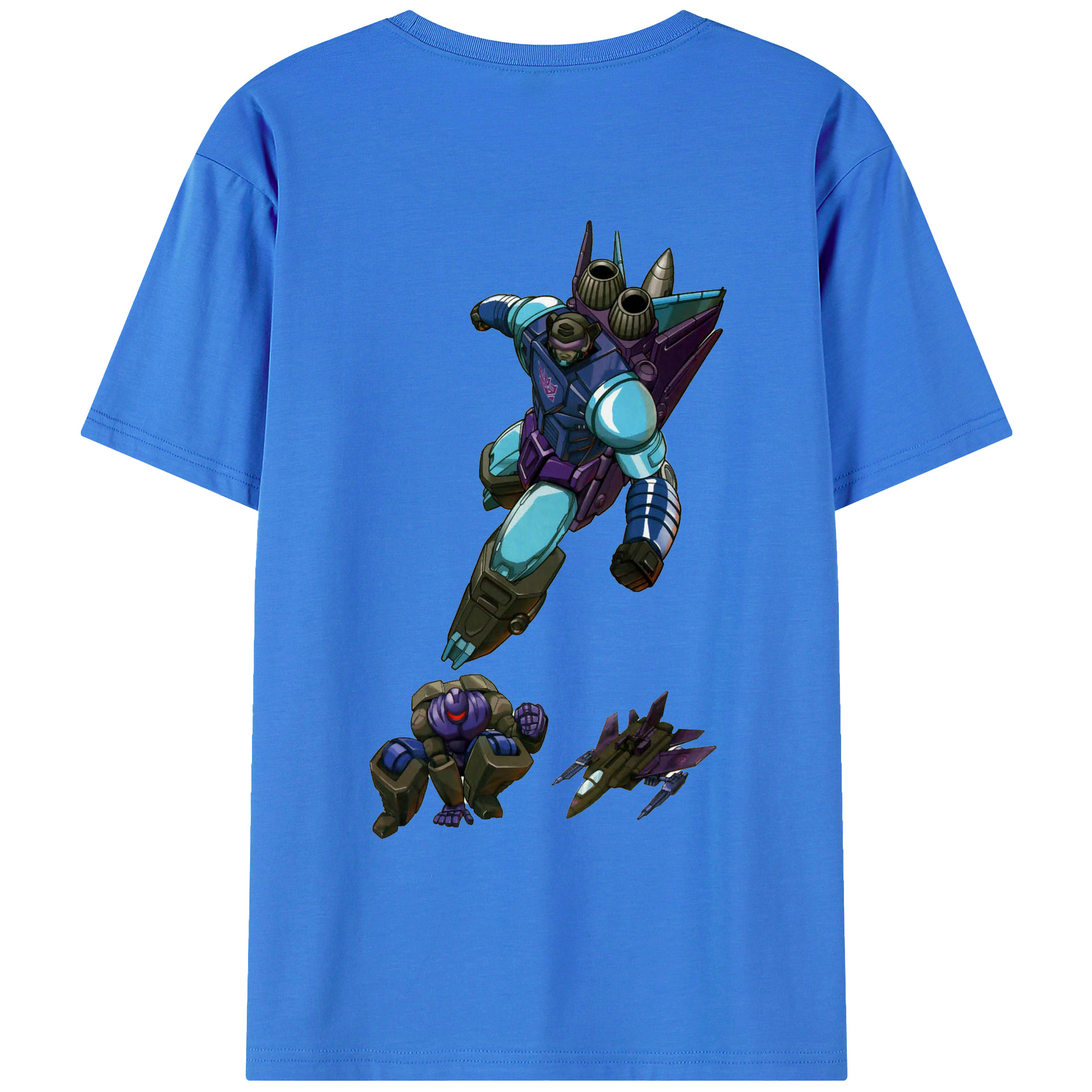 （画像用）  綿100％ メンズ半袖Tシャツ（バックプリント） 通気性