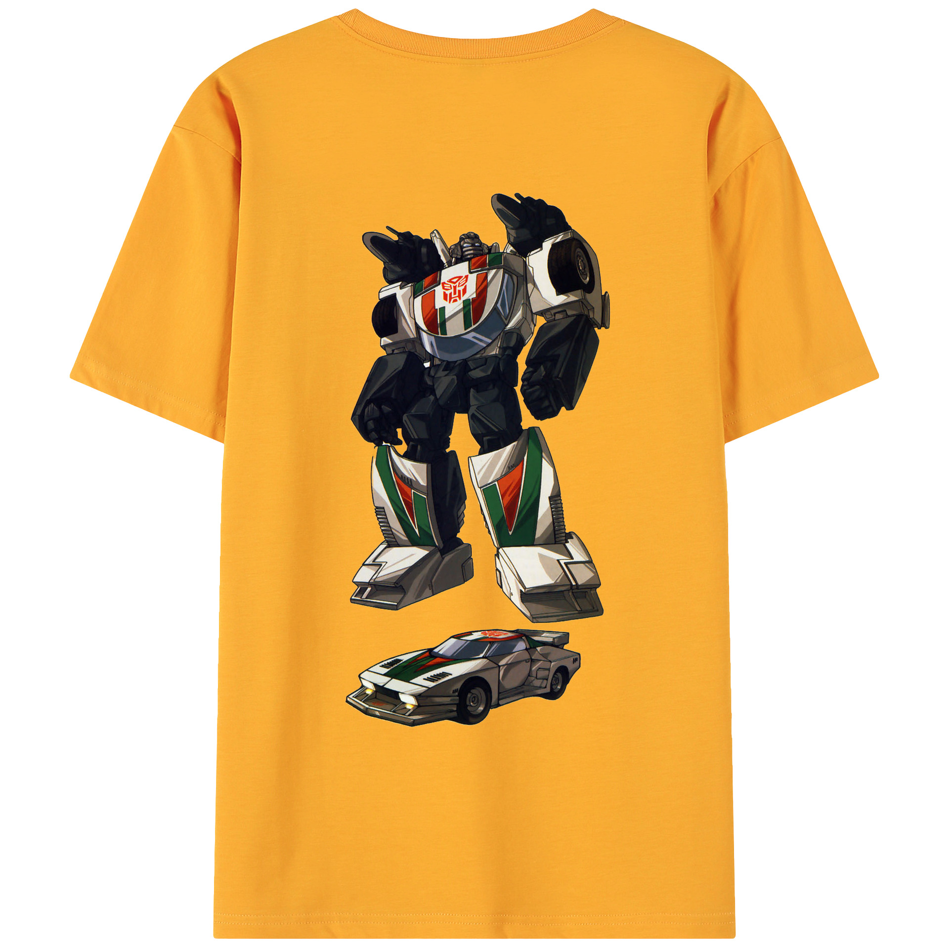 （画像用）  綿100％ メンズ半袖Tシャツ（バックプリント） 通気性