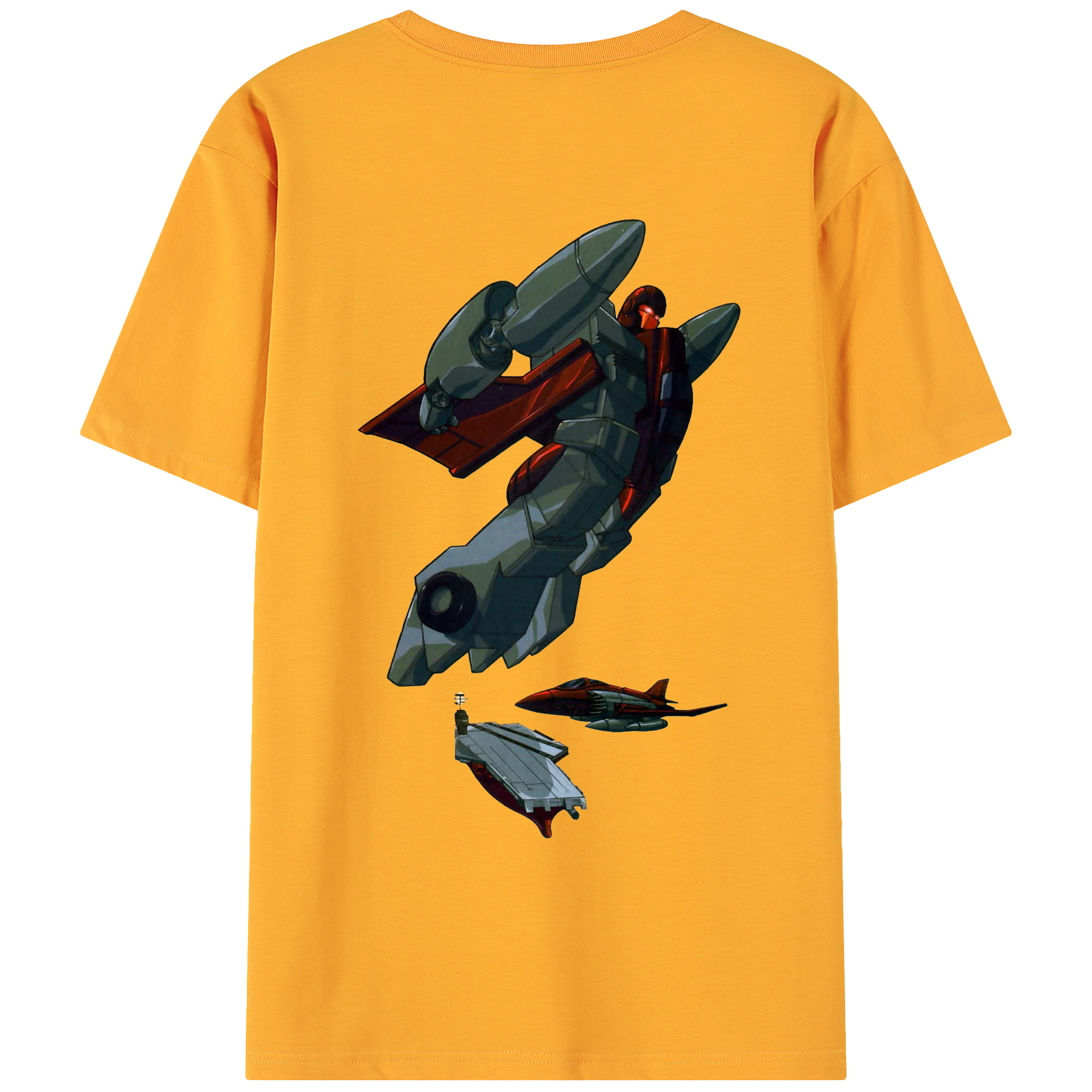 （画像用）  綿100％ メンズ半袖Tシャツ（バックプリント） 通気性