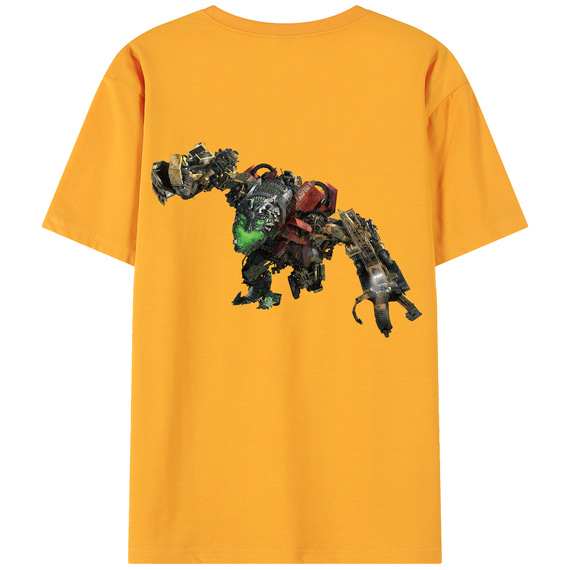 （画像用）  綿100％ メンズ半袖Tシャツ（バックプリント） 通気性