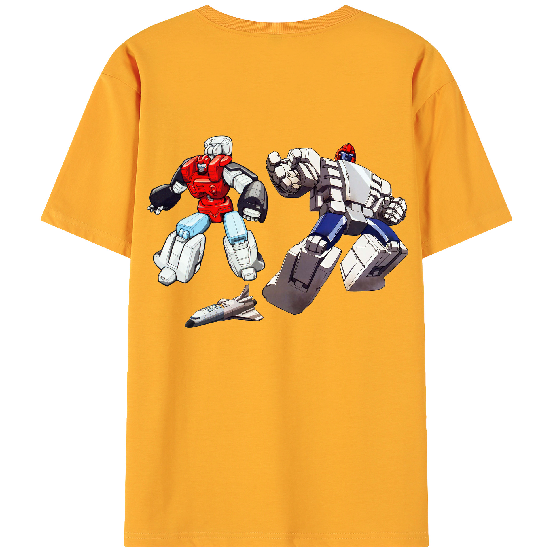 （画像用）  綿100％ メンズ半袖Tシャツ（バックプリント） 通気性