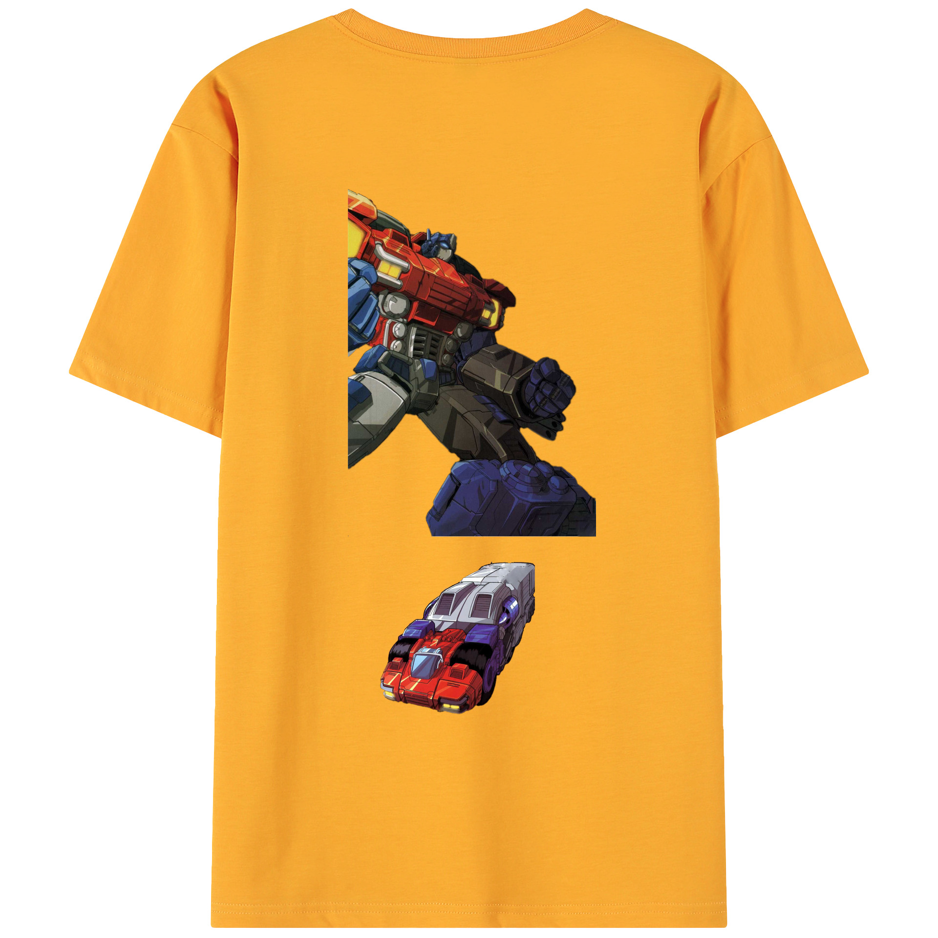 （画像用）  綿100％ メンズ半袖Tシャツ（バックプリント） 通気性